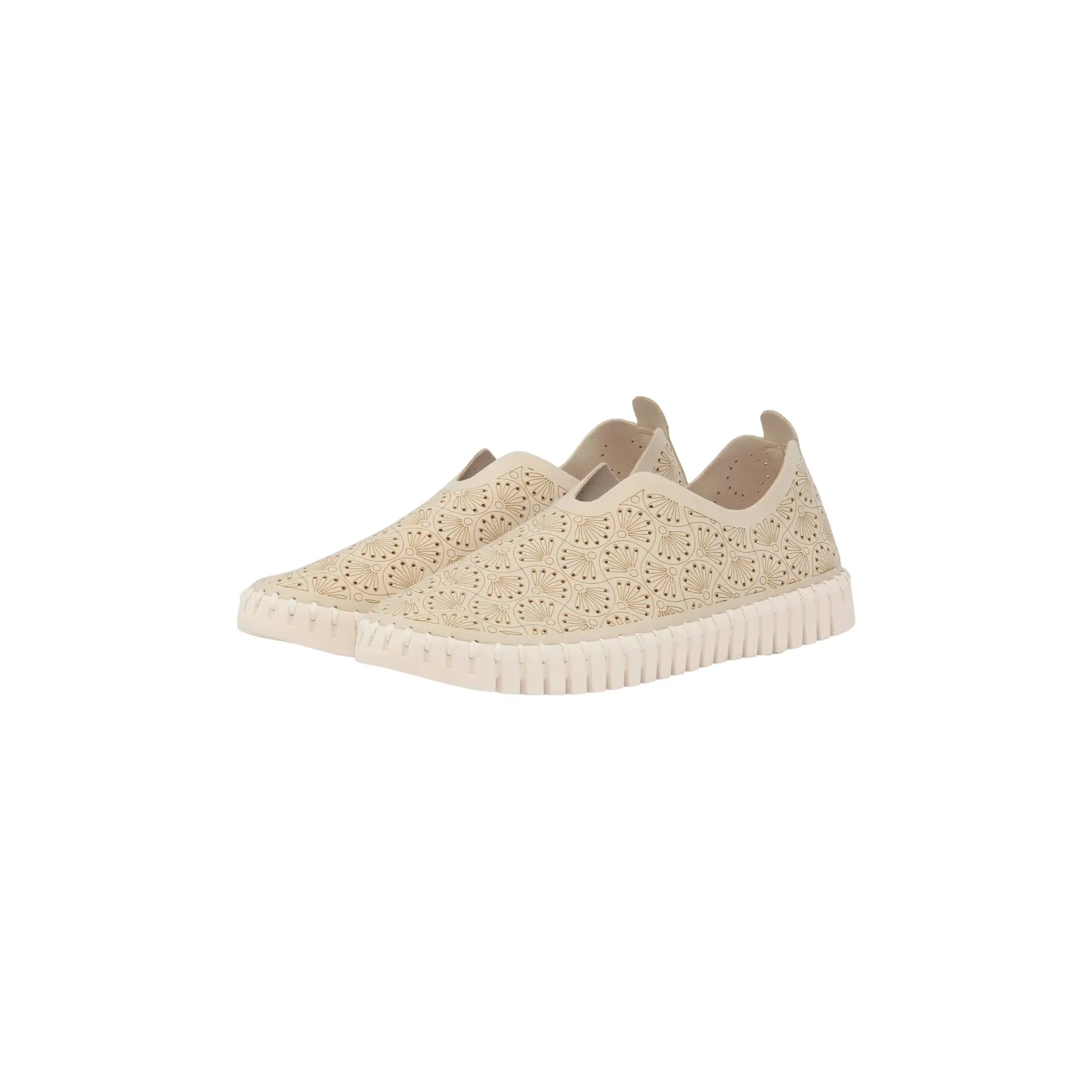 Organic Print Women's Espadrilles Ilse Jacobsen Hornbæk Tulip Organic