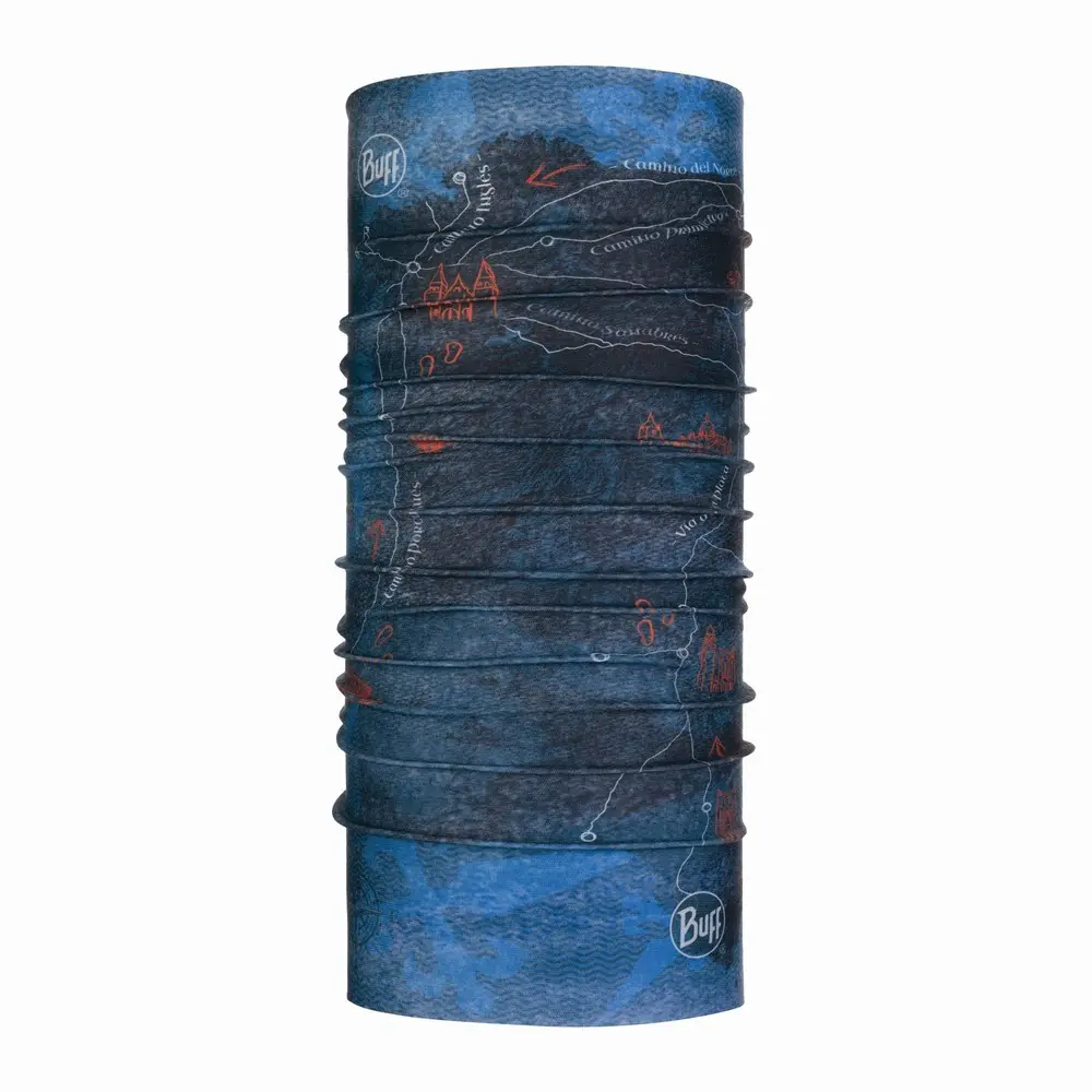 Buff Unisex Bleu Anti-Uv Choker El Camino Peninsula Denim