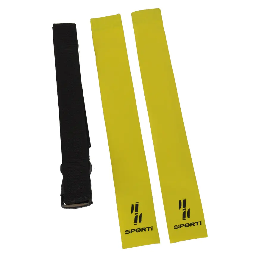 Image of Sporti Flag Belt Jaune Unisex