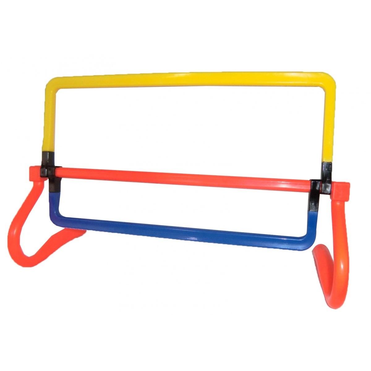 Sporti Haie réglable 3 hauteurs, Rouge, Taille TU