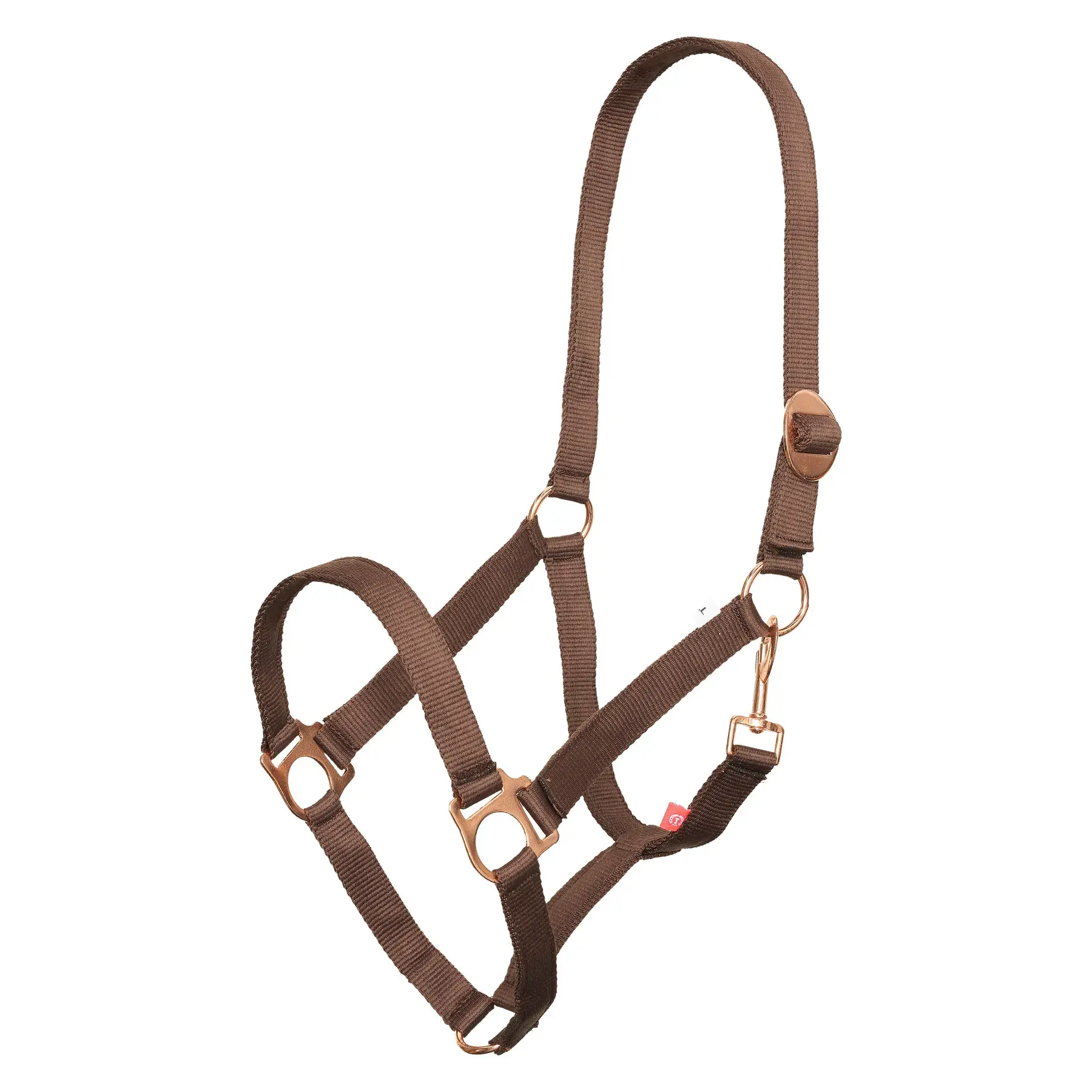 Imperial Riding Marron Nylon Horse Halter Economic