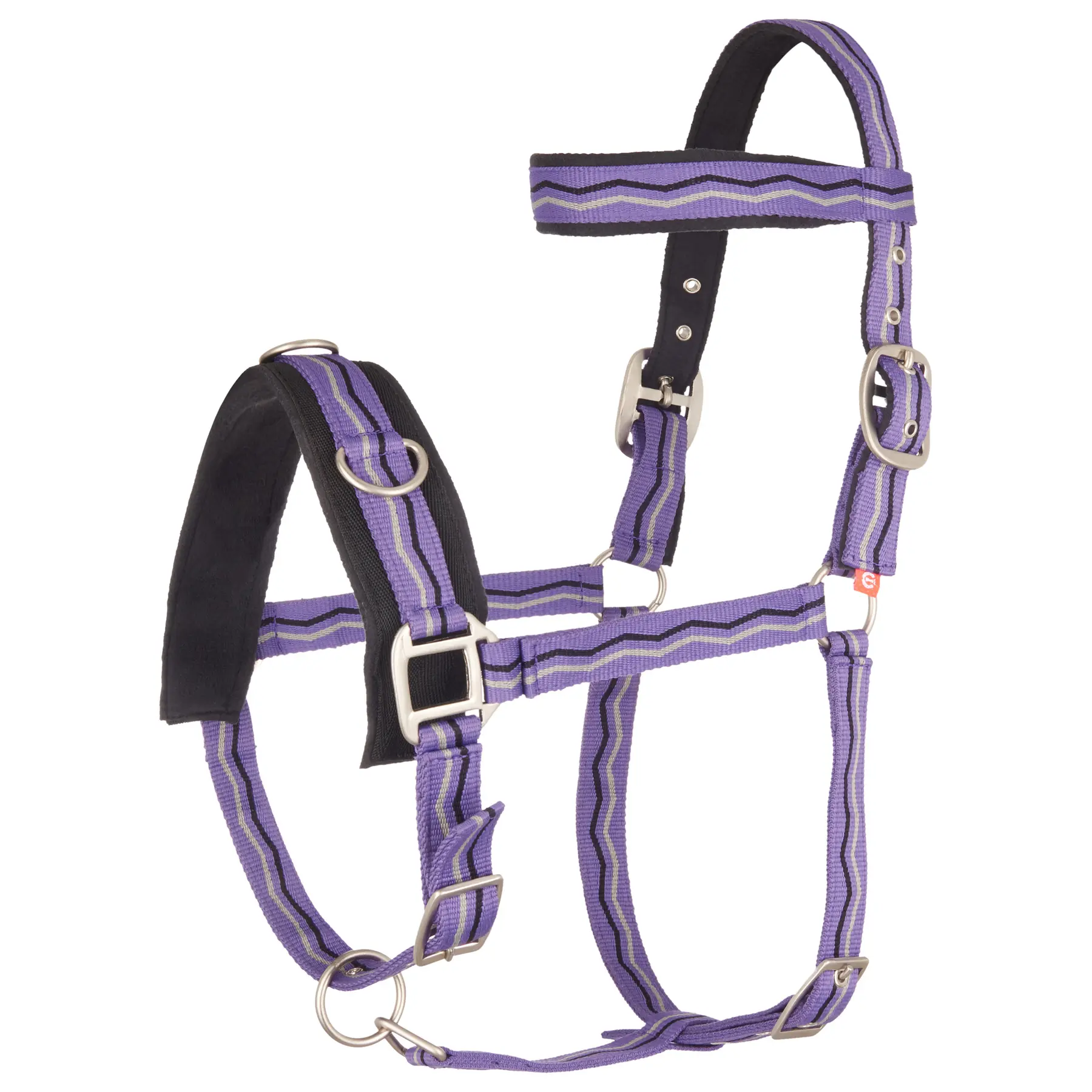 Imperial Riding Violet Nylon Horse Cavesson