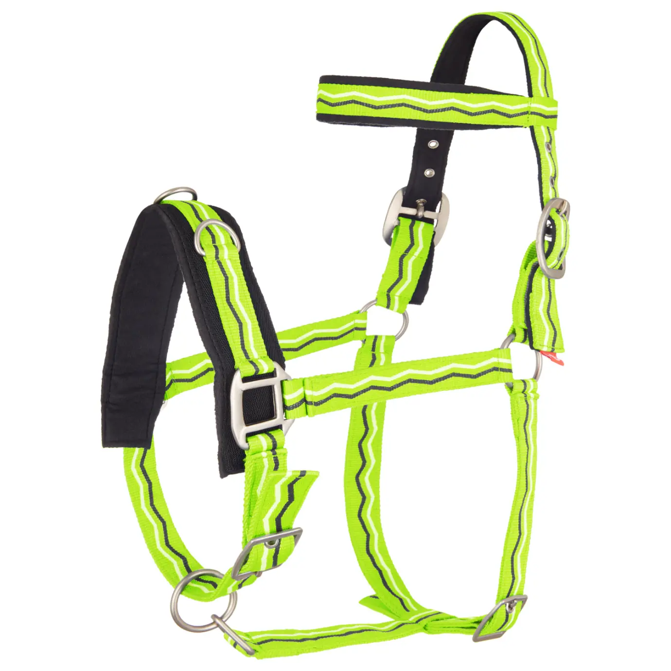 Imperial Riding Vert Nylon Horse Cavesson