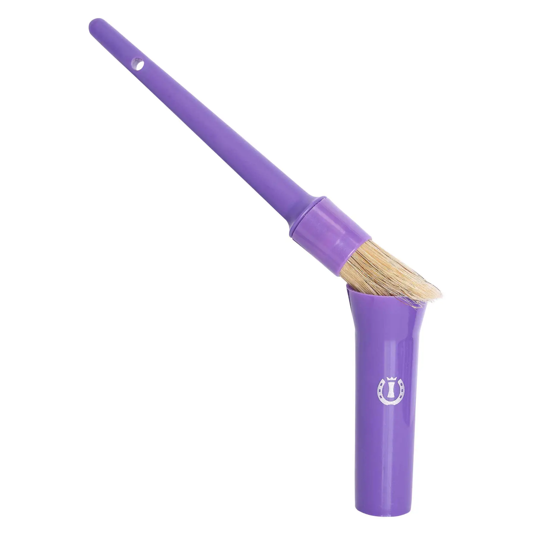 Imperial Riding Violet Brush And Hoof Oil Container For Horses