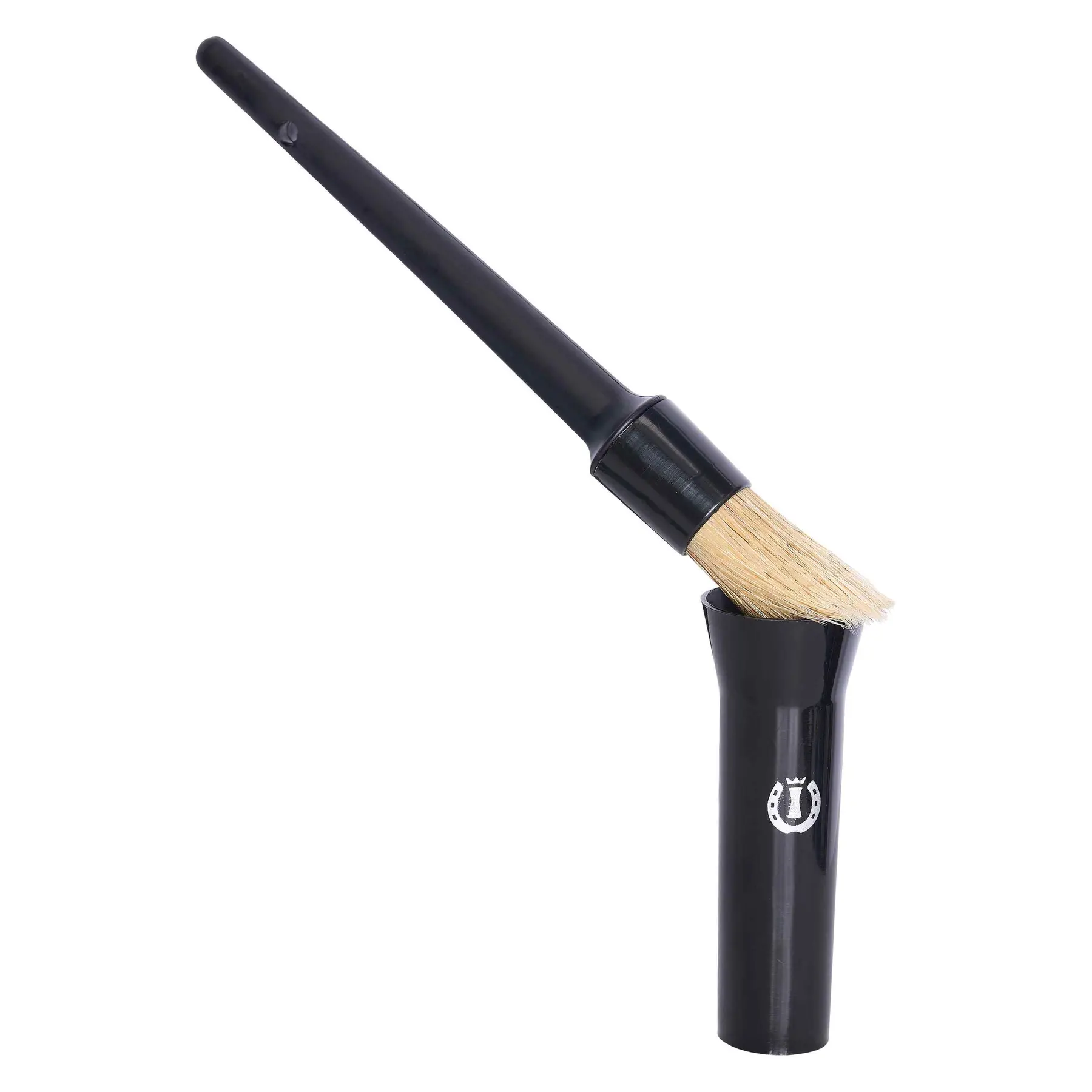 Imperial Riding Noir Brush And Hoof Oil Container For Horses
