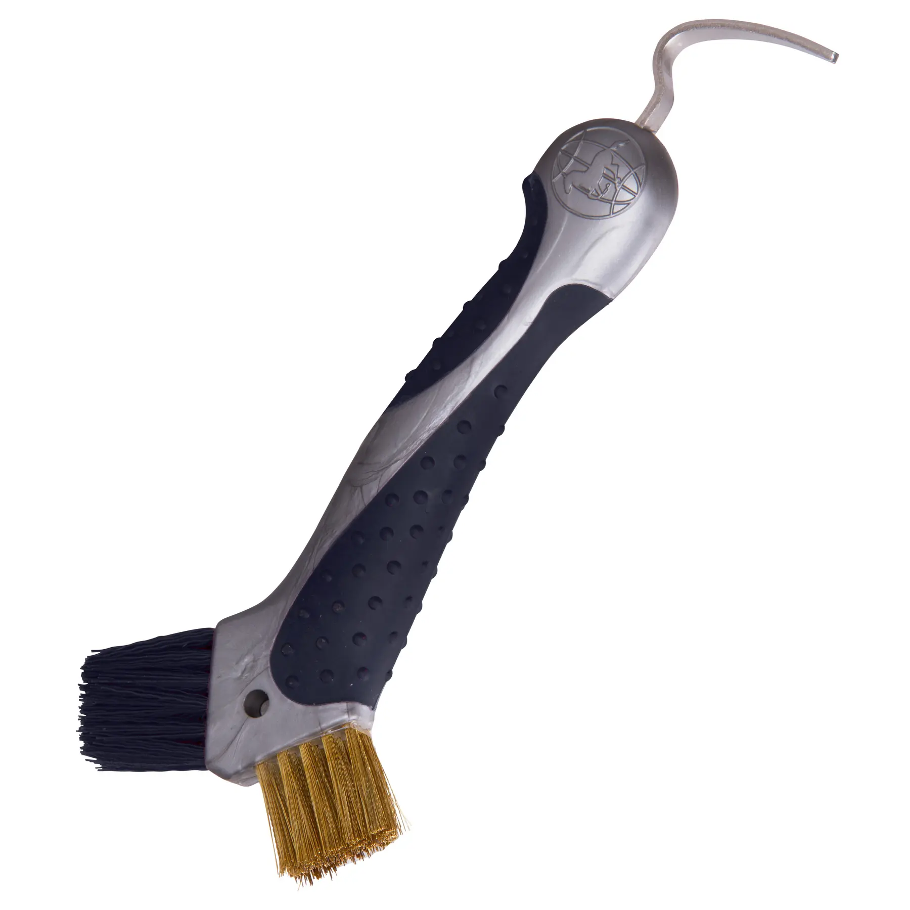 Imperial Riding Bleu Horse Hoof Pick With Brush Scraper