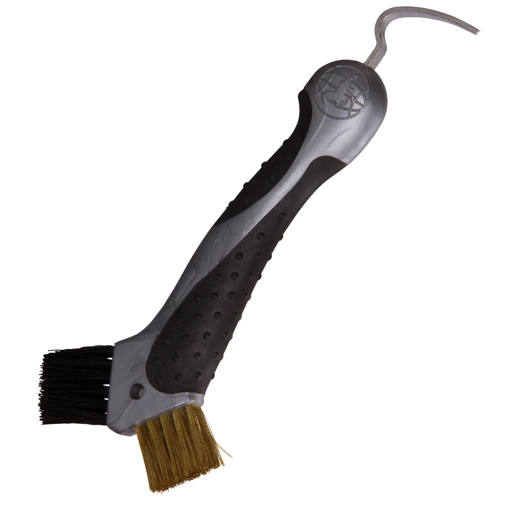 Imperial Riding Noir Horse Hoof Pick With Brush Scraper