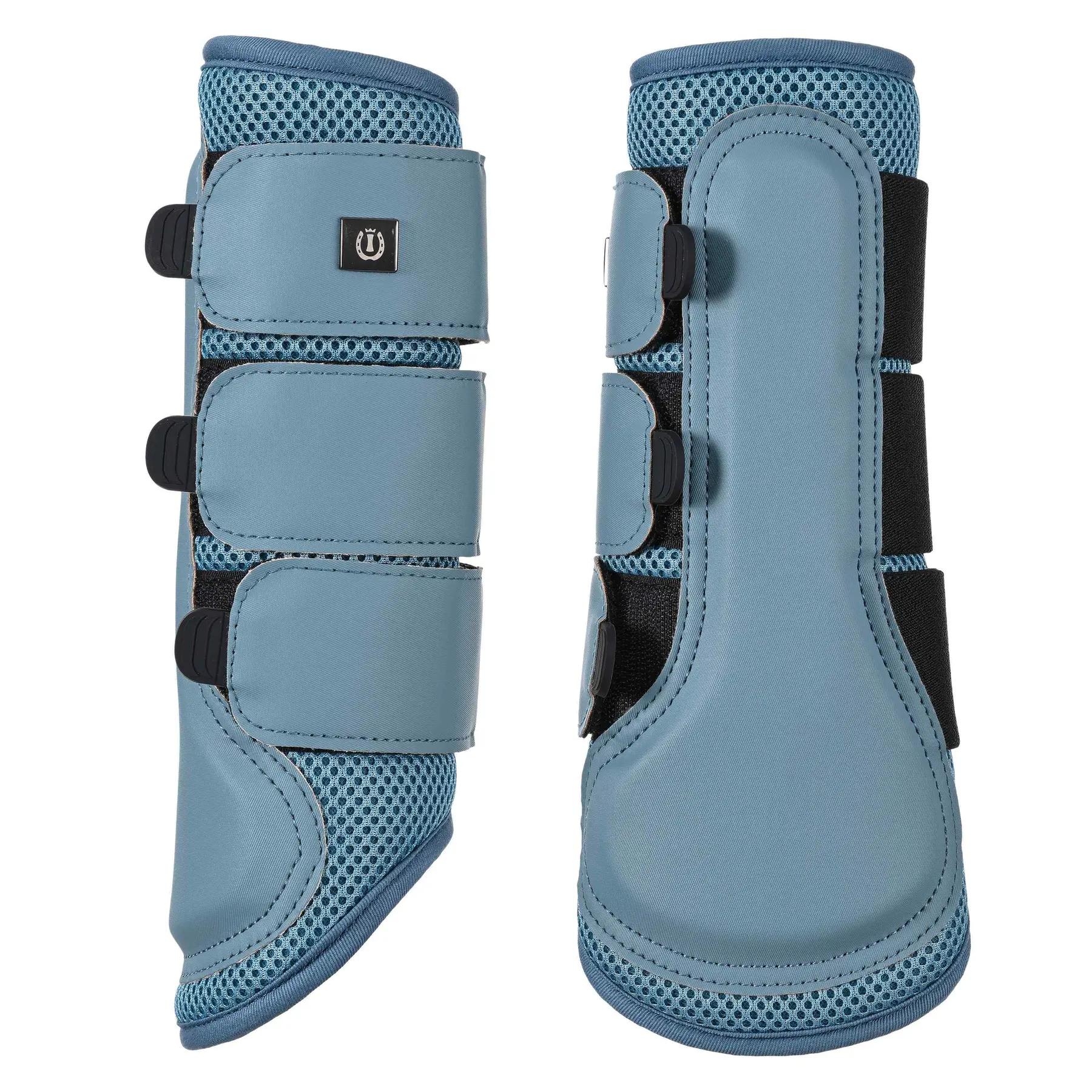 Imperial Riding Bleu Hind Leg Boots For Horses Cloud Dancer