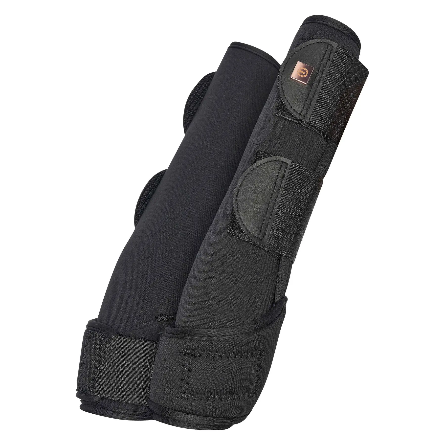 Imperial Riding Noir Closed Front Gaiters For Horses Lovely