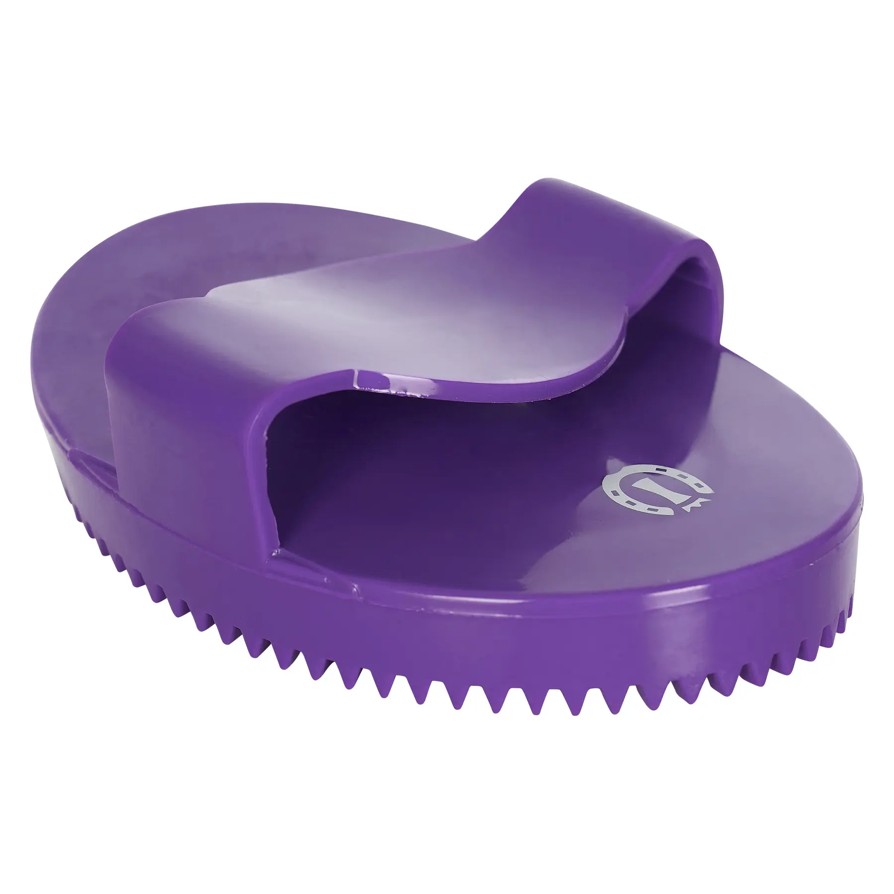 Imperial Riding Violet Massage Brush Curry Comb Soft
