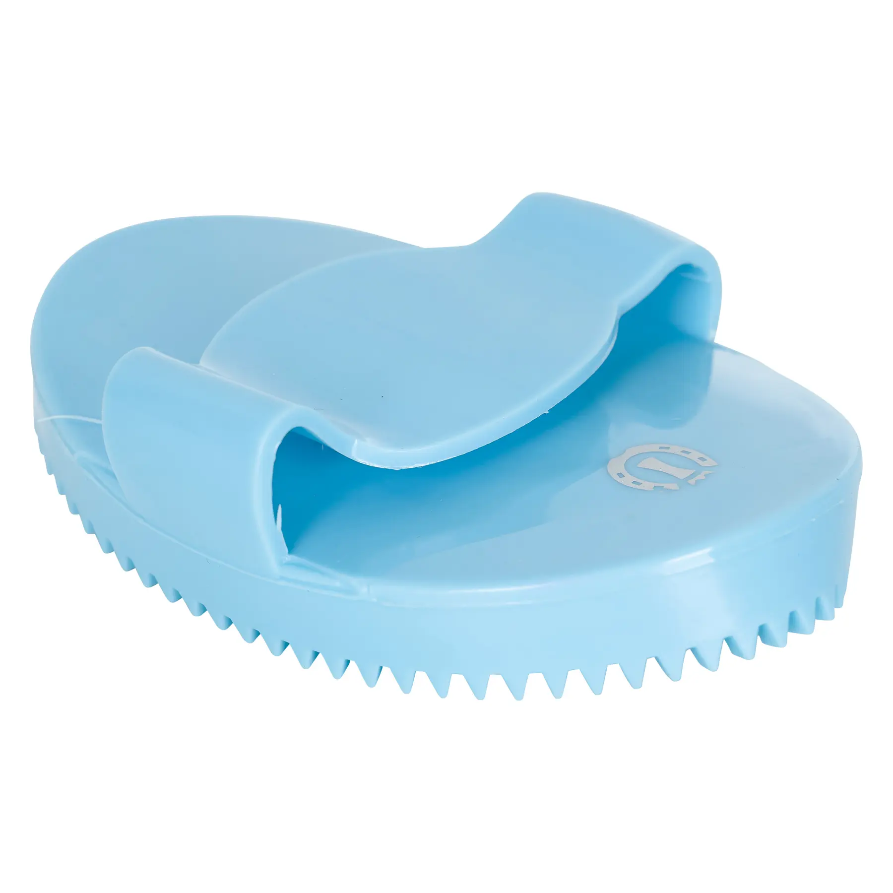 Imperial Riding Bleu Massage Brush Curry Comb Soft