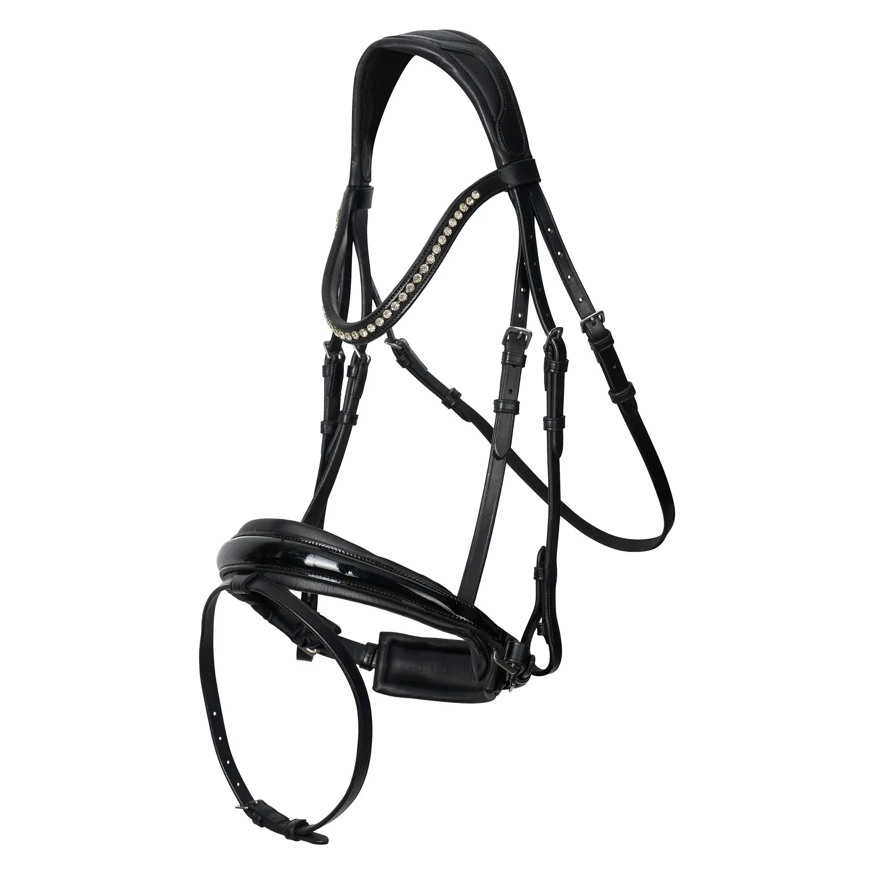 Imperial Riding Noir Riding Bridle + Noseband Fria