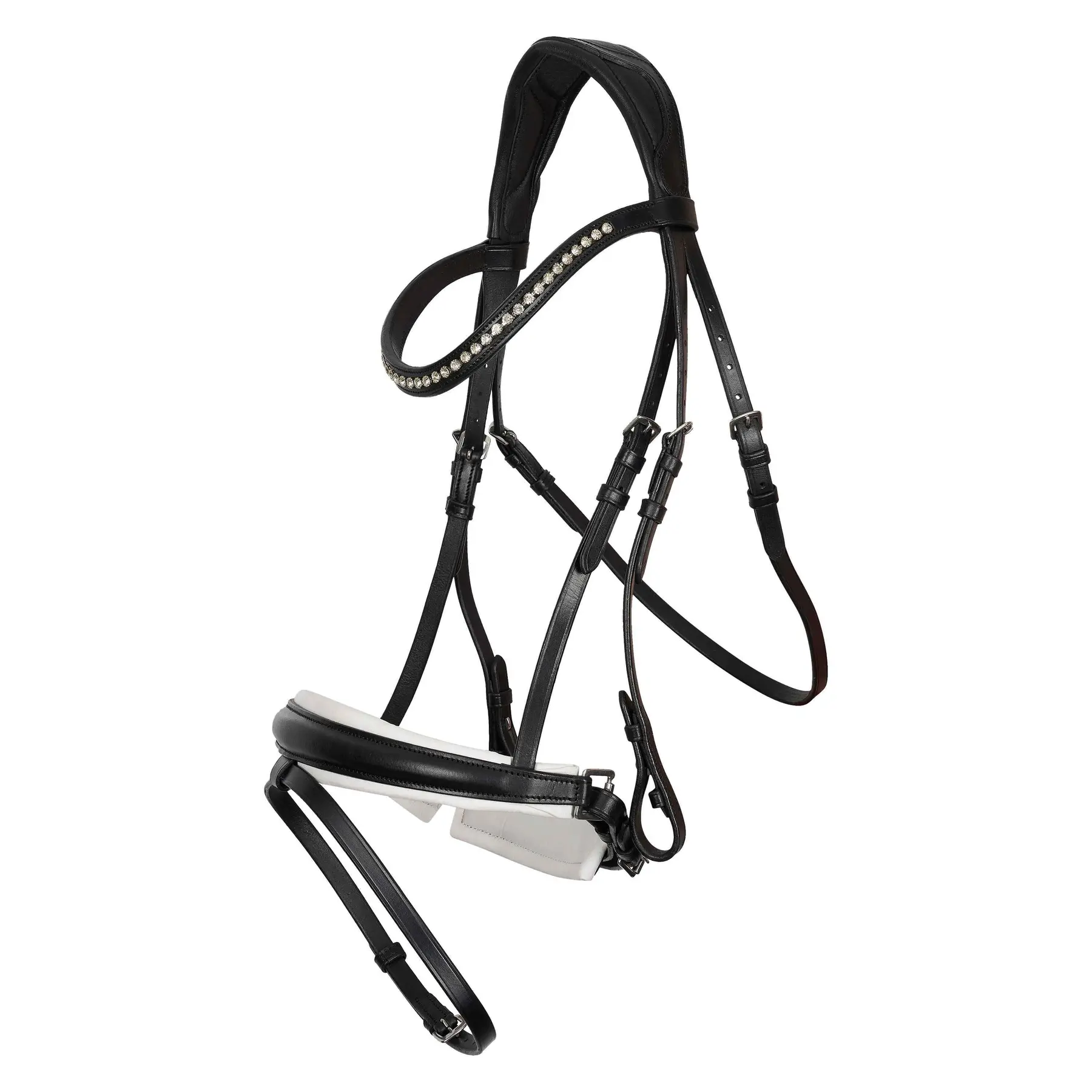 Imperial Riding Noir Riding Bridle + Noseband Fria