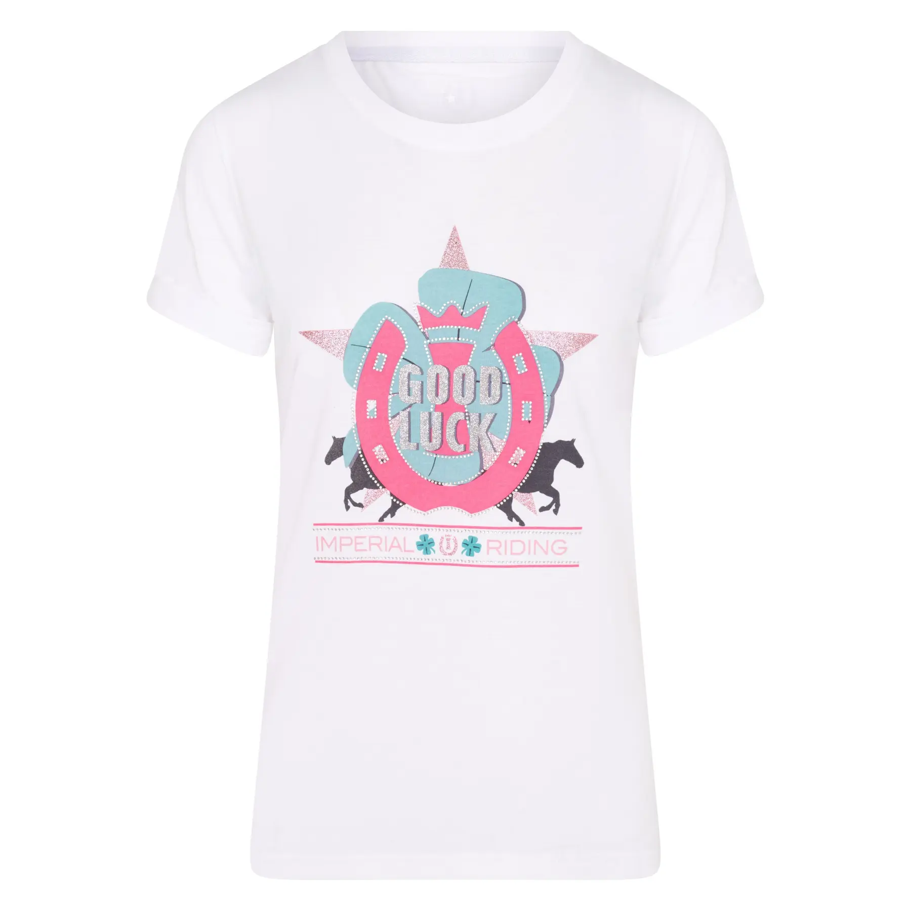 T-shirt femme Imperial Riding Good Luck