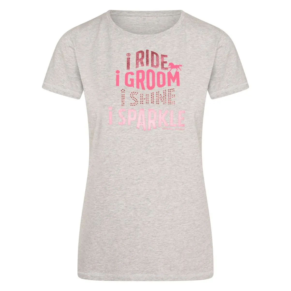 Imperial Riding Women's Gris T-Shirt I Ride