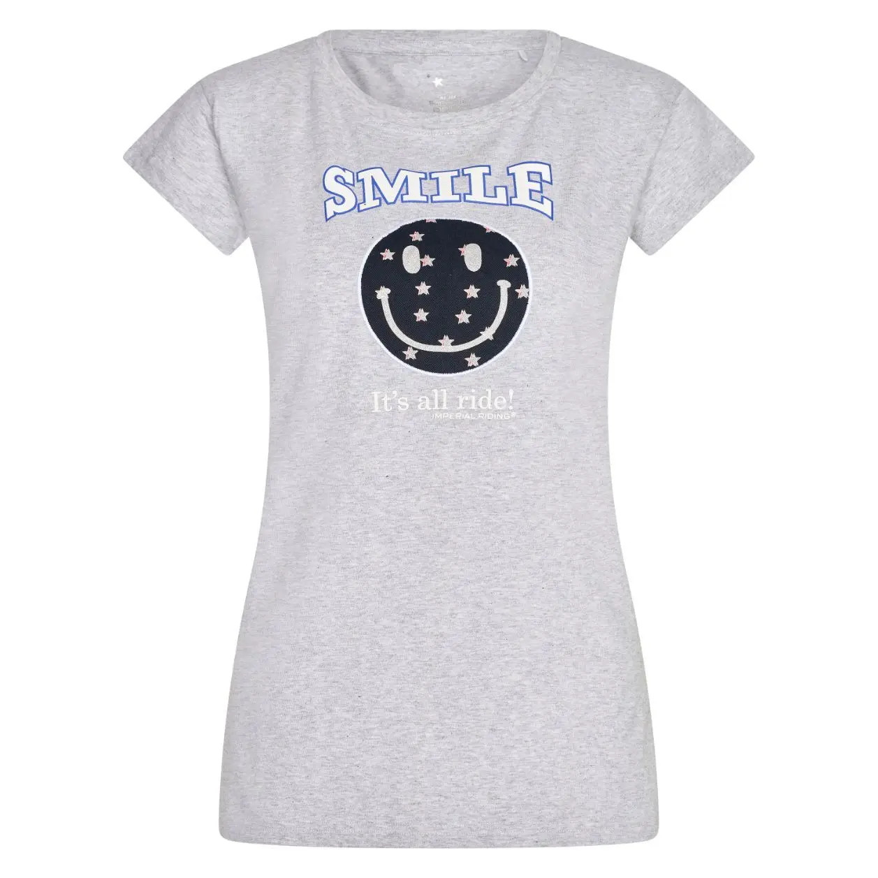 Comparer les prix de T-shirt femme Imperial Riding Smiley Stars