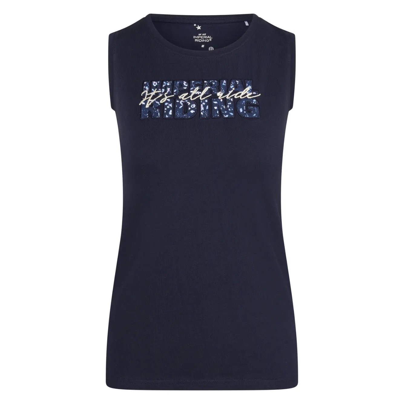 Comparer les prix de Débardeur fille Imperial Riding Smiley Flowers