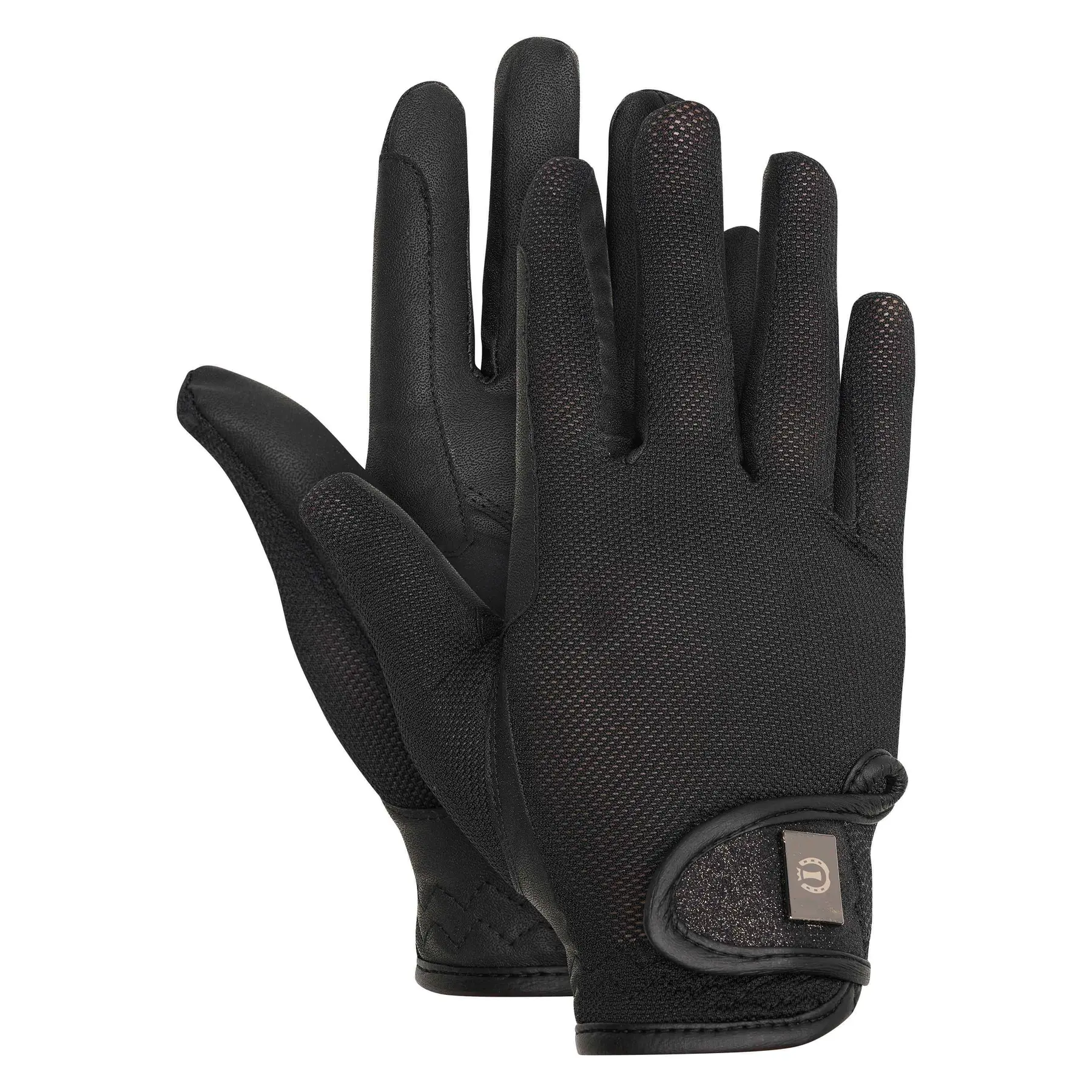 Imperial Riding Noir Riding Gloves Summercool