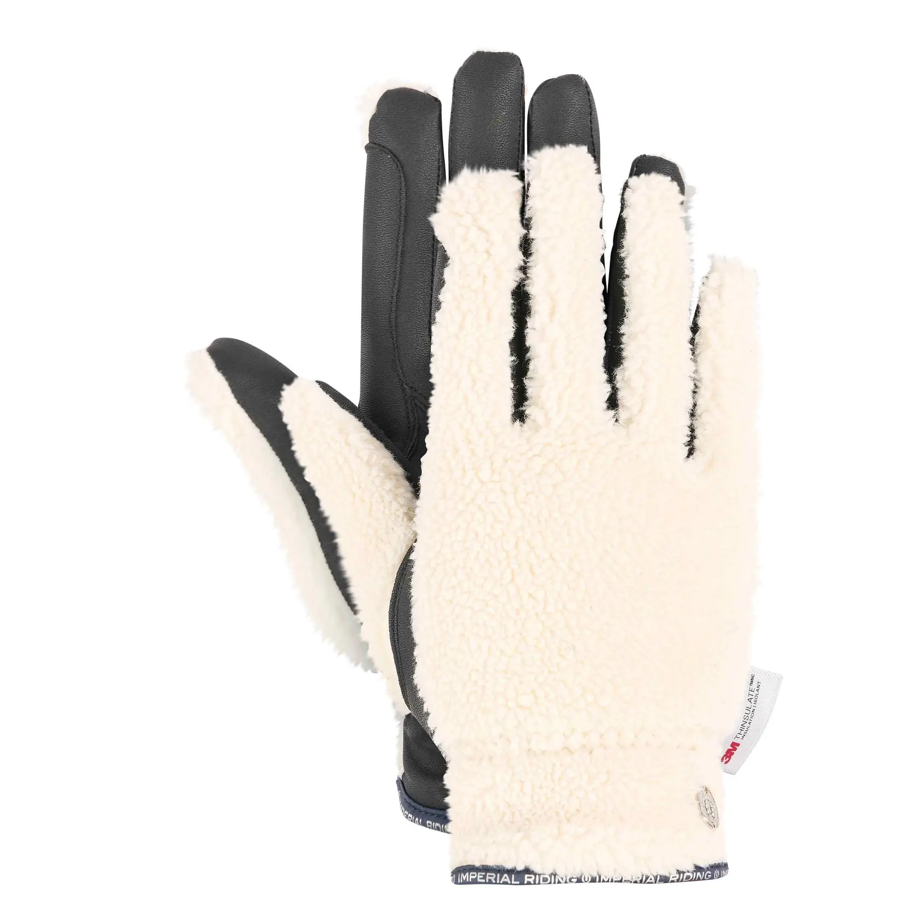 Imperial Riding Blanc Riding Gloves Furry Star