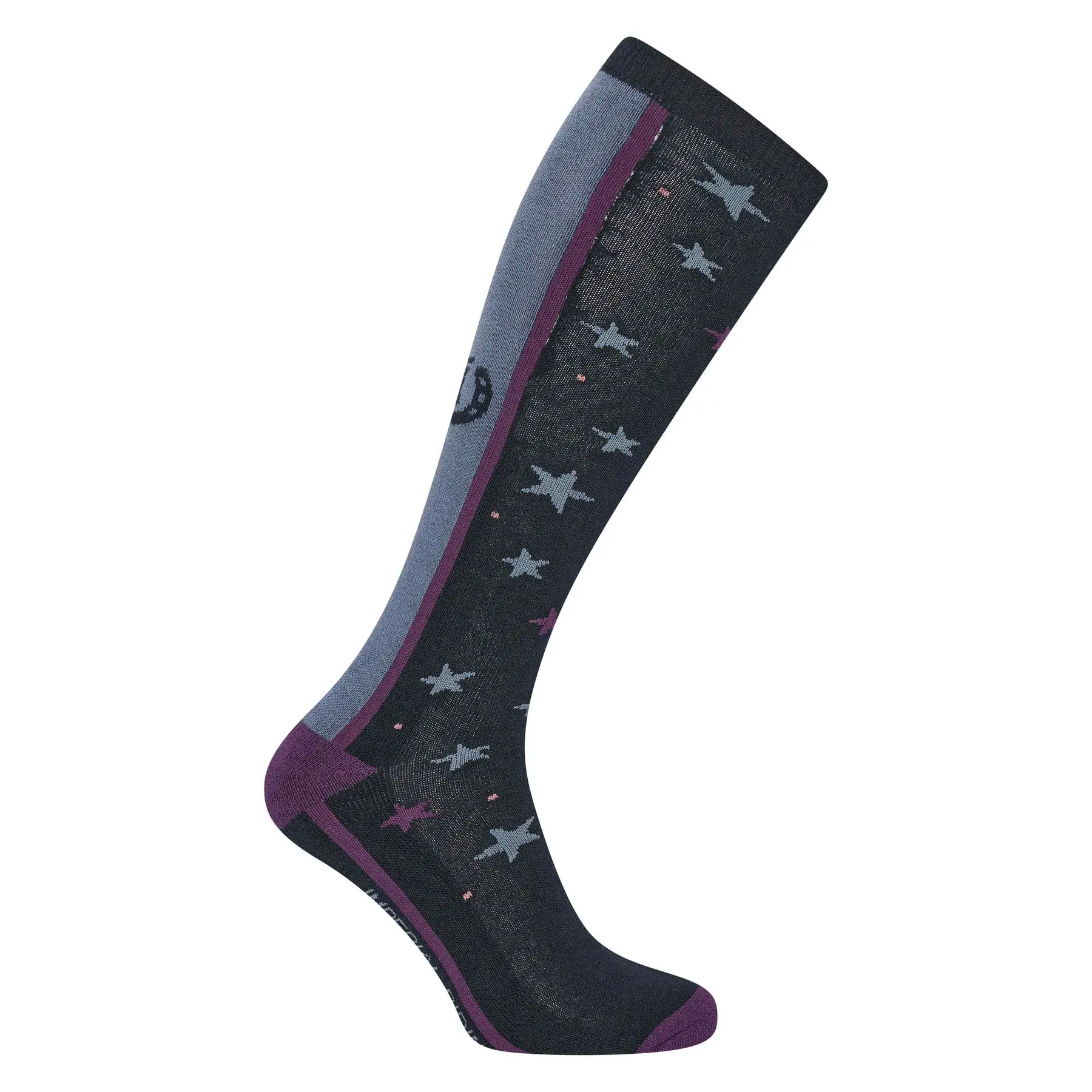 Imperial Riding Women's Bleu Riding Socks Stars & Shine