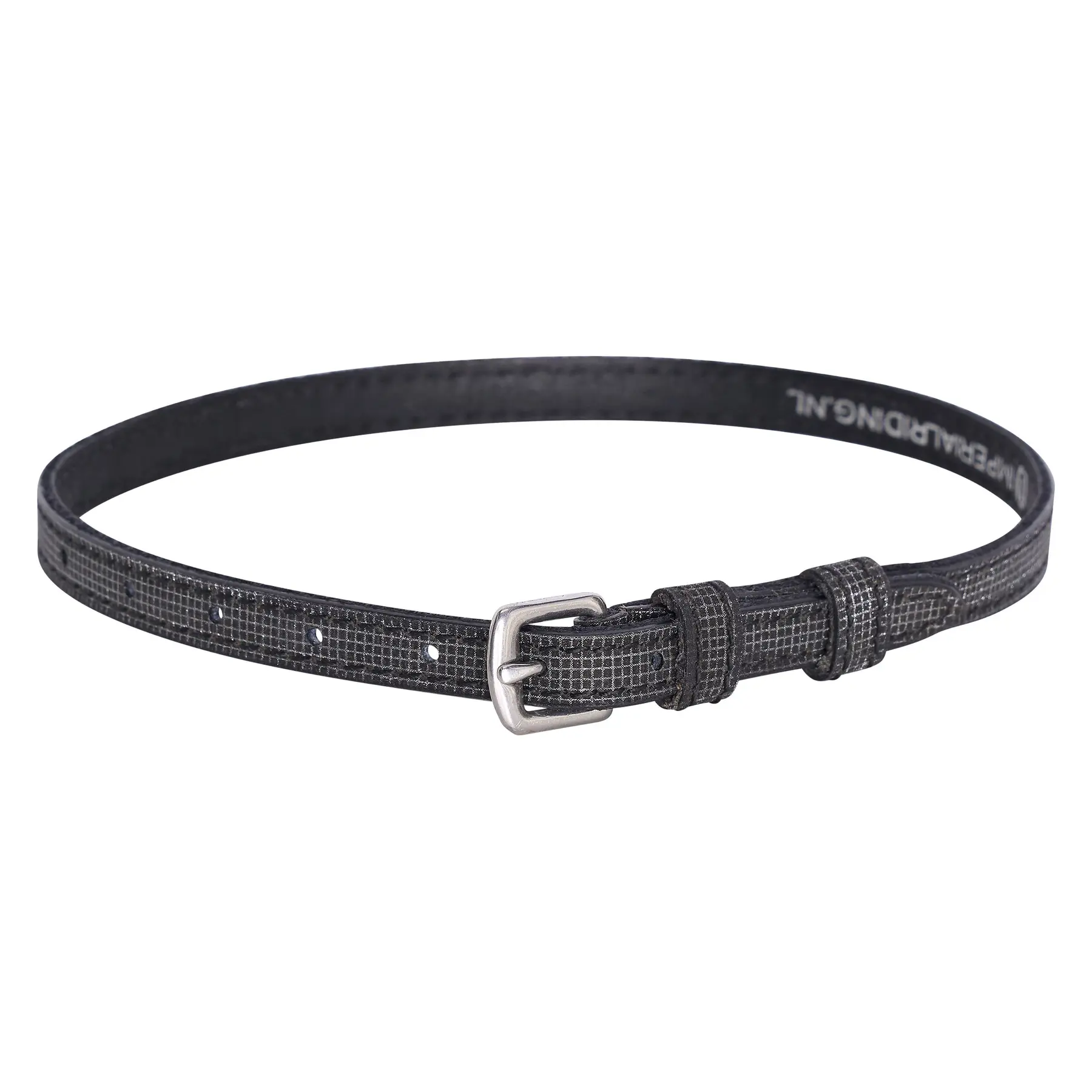 Imperial Riding Noir Leather Horse Spur Straps Sparkling