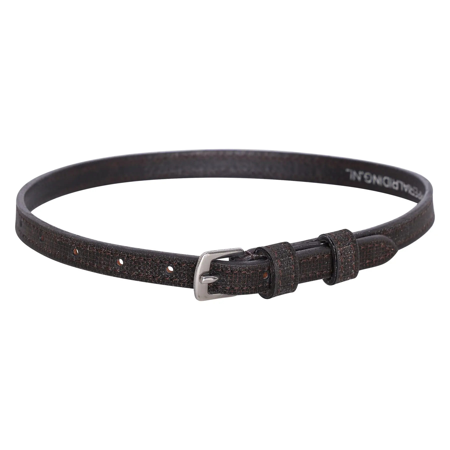 Imperial Riding Marron Leather Horse Spur Straps Sparkling