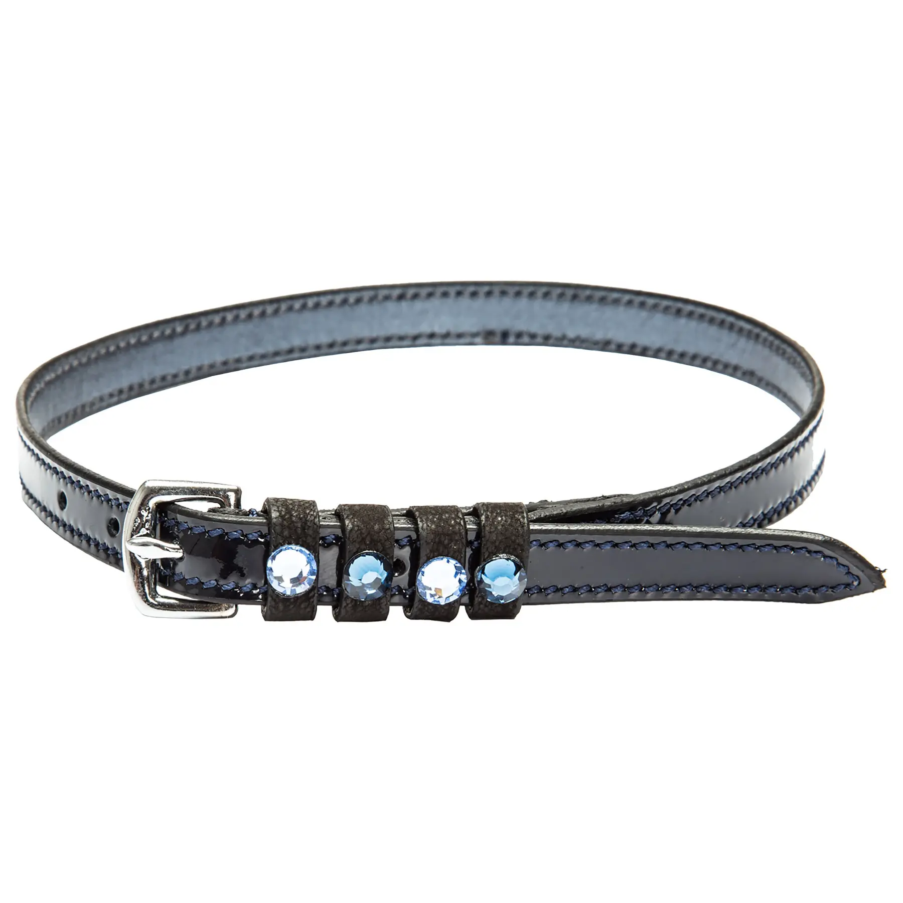 Imperial Riding Bleu Leather Spur Straps For Horses Pardouz
