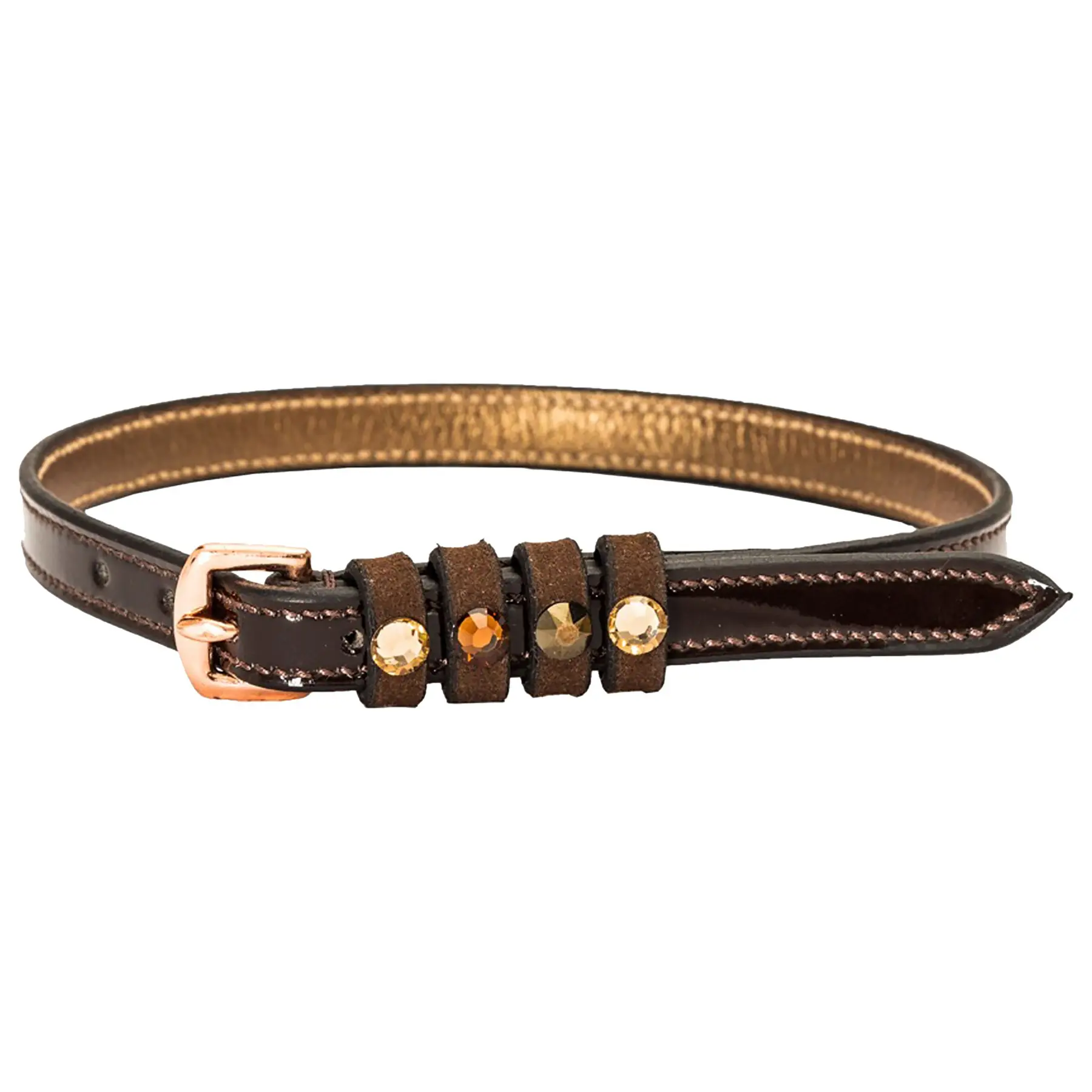 Imperial Riding Marron Leather Spur Straps For Horses Pardouz