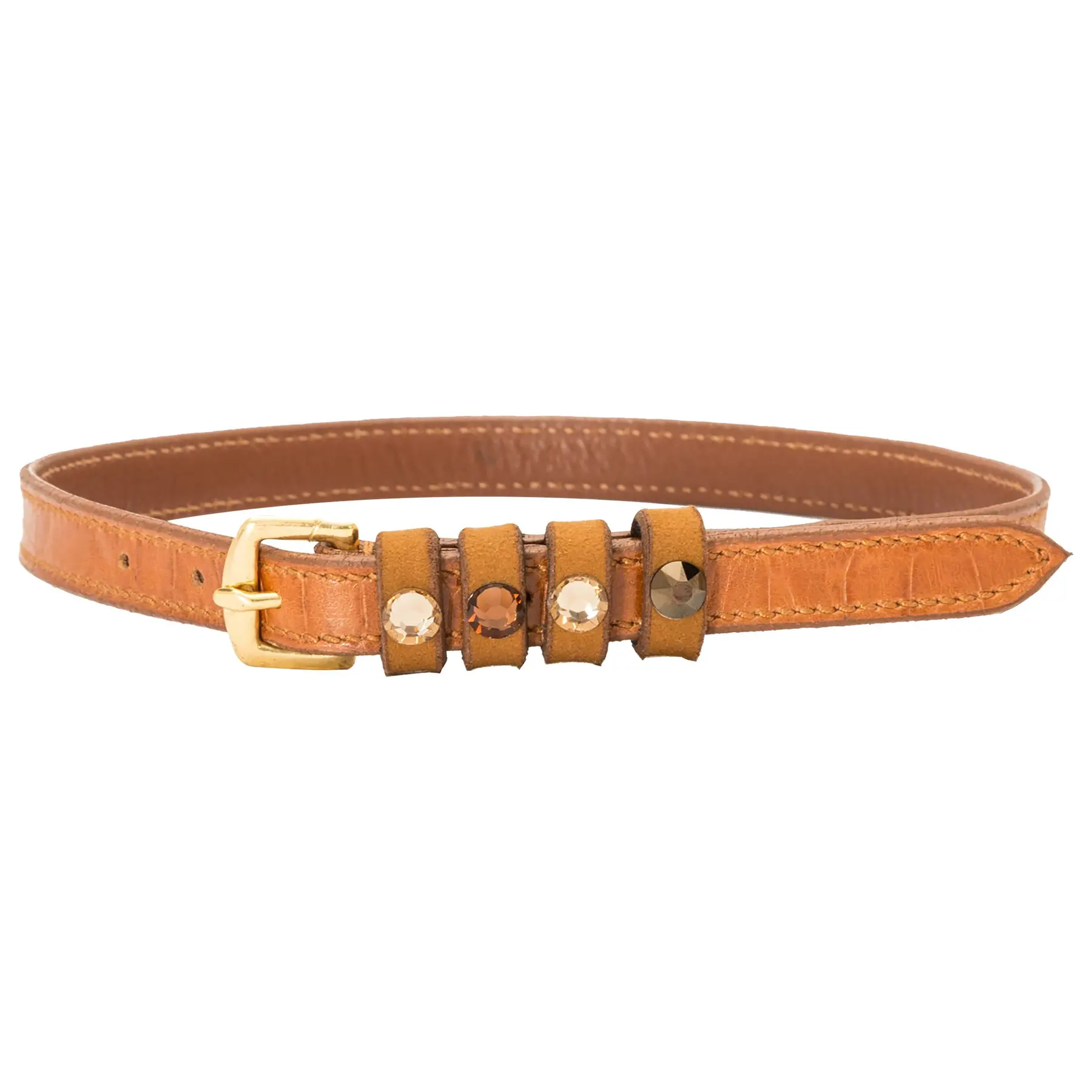 Imperial Riding Marron Leather Spur Straps For Horses Pardouz
