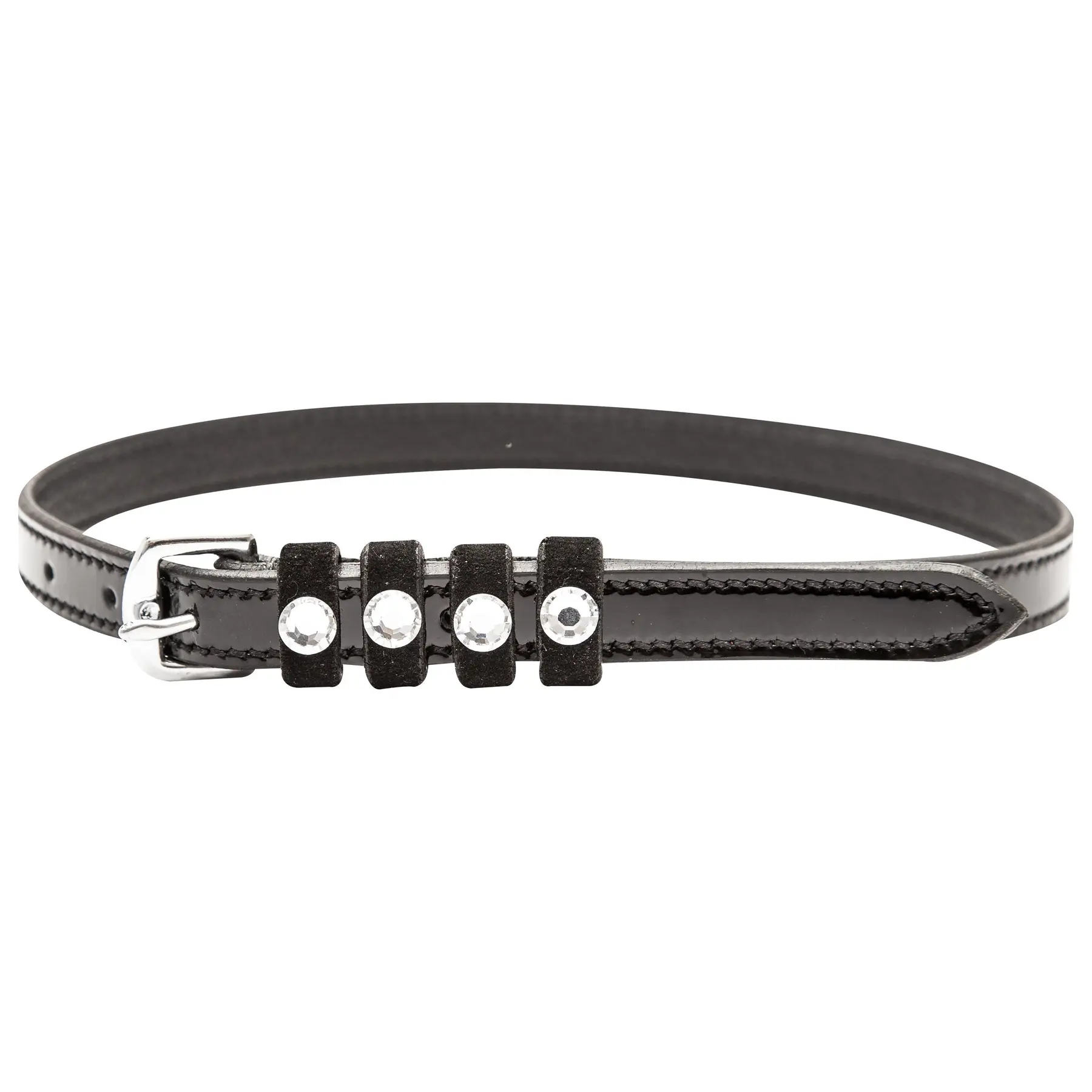 Imperial Riding Noir Leather Spur Straps For Horses Pardouz