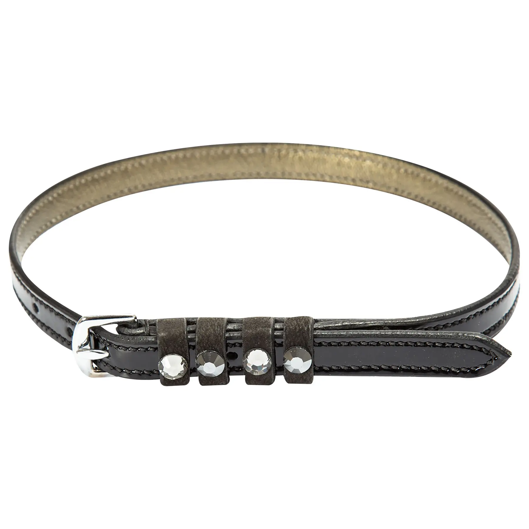 Imperial Riding Noir Leather Spur Straps For Horses Pardouz