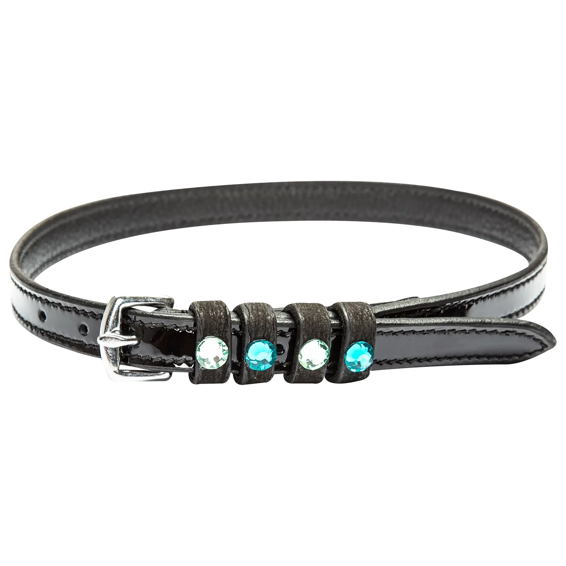 Imperial Riding Noir Leather Spur Straps For Horses Pardouz