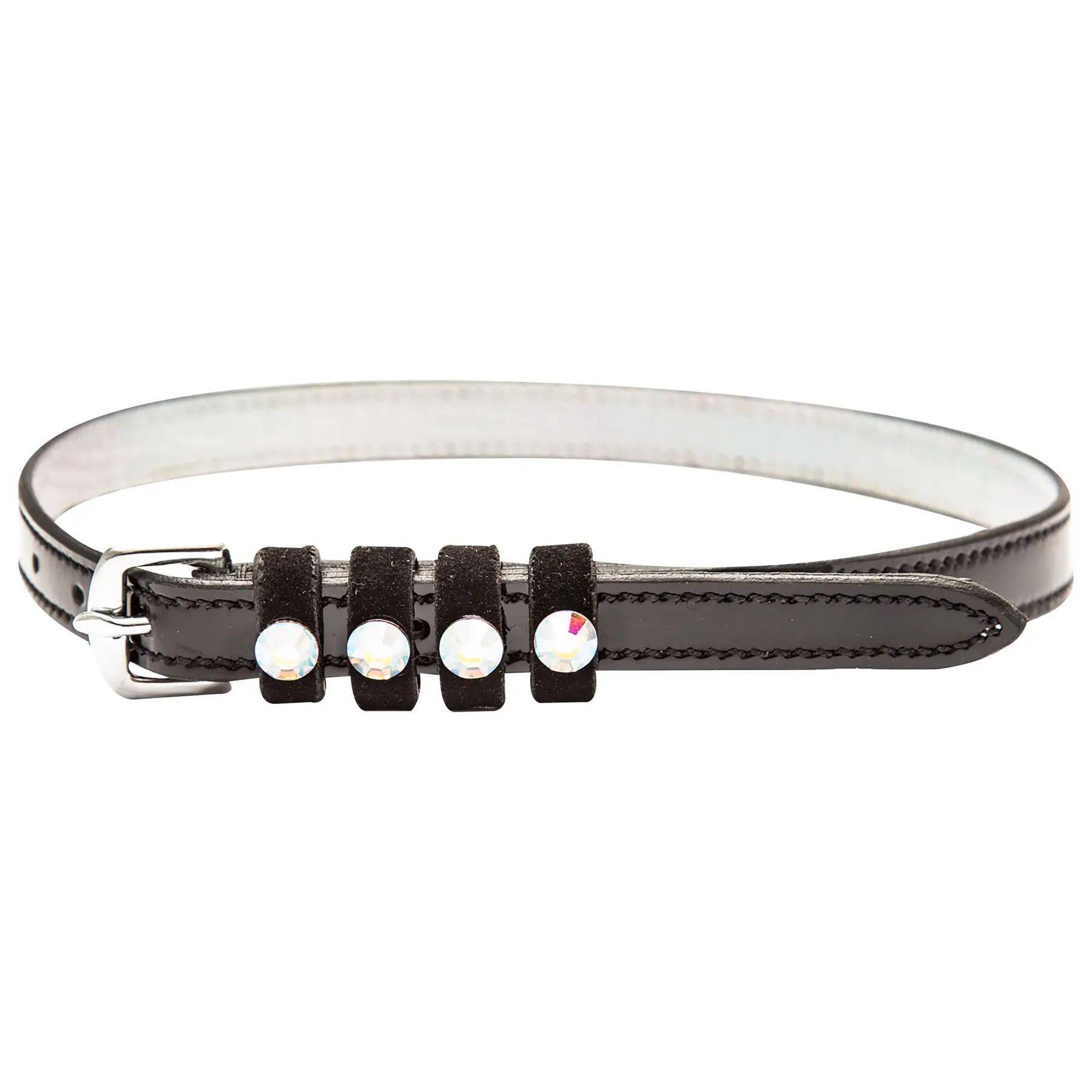Imperial Riding Noir Leather Spur Straps For Horses Pardouz