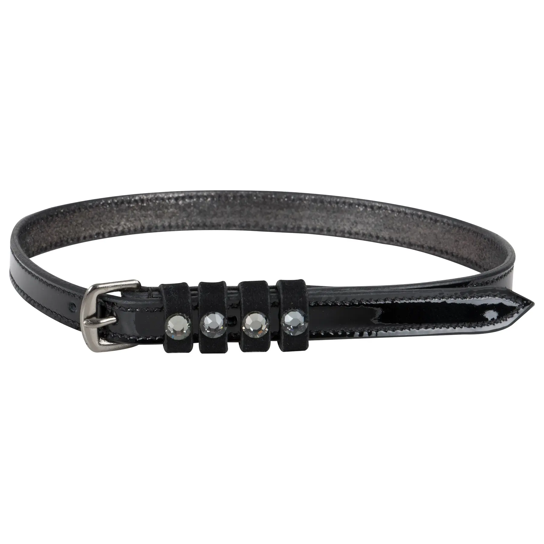 Imperial Riding Noir Leather Spur Straps For Horses Pardouz