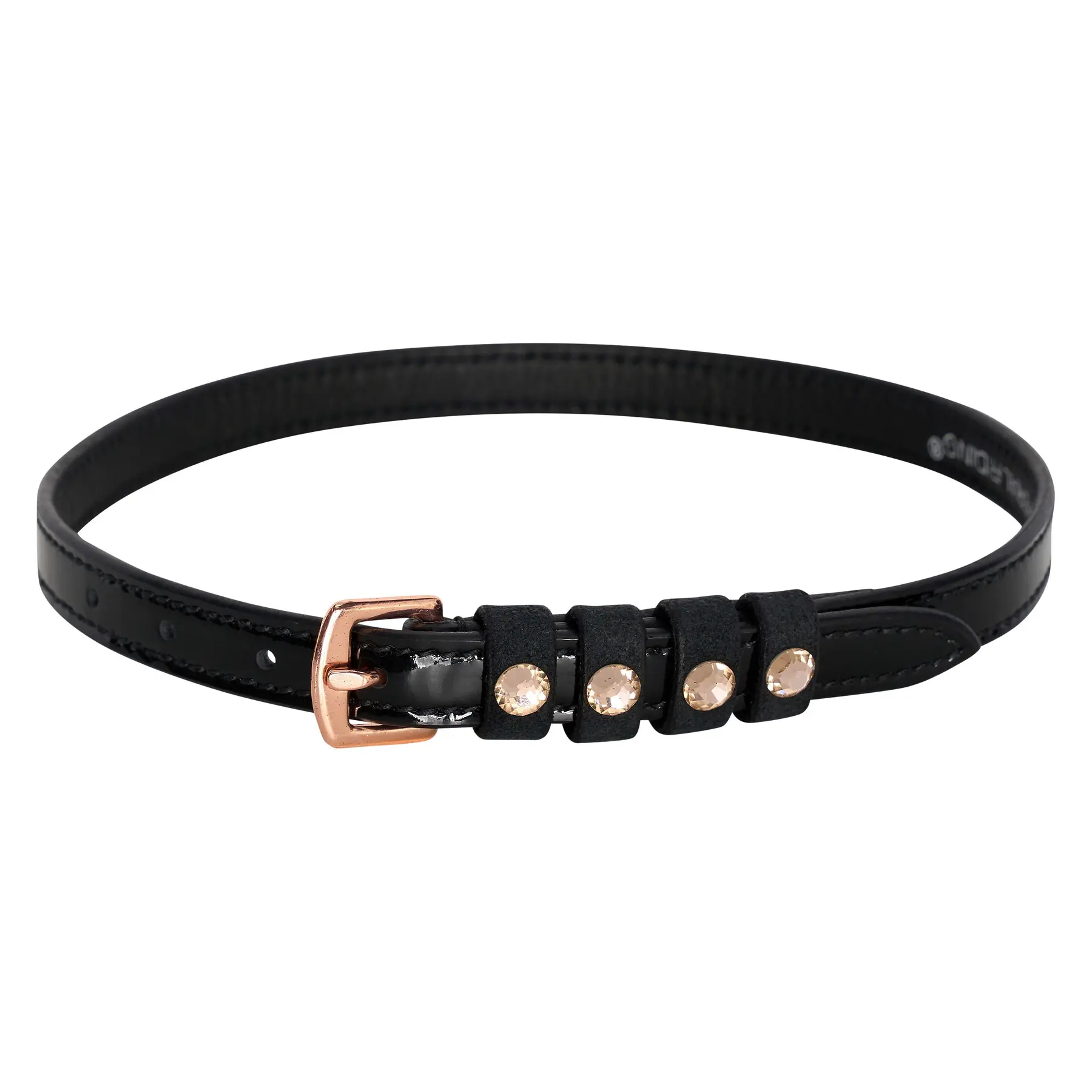 Imperial Riding Noir Leather Spur Straps For Horses Pardouz
