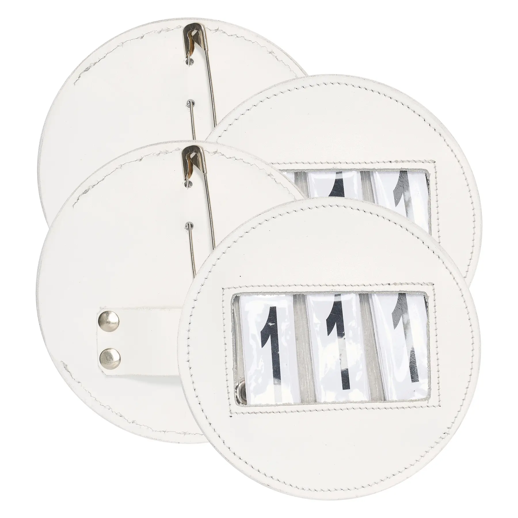 Imperial Riding Blanc Riding Number Round (X2)
