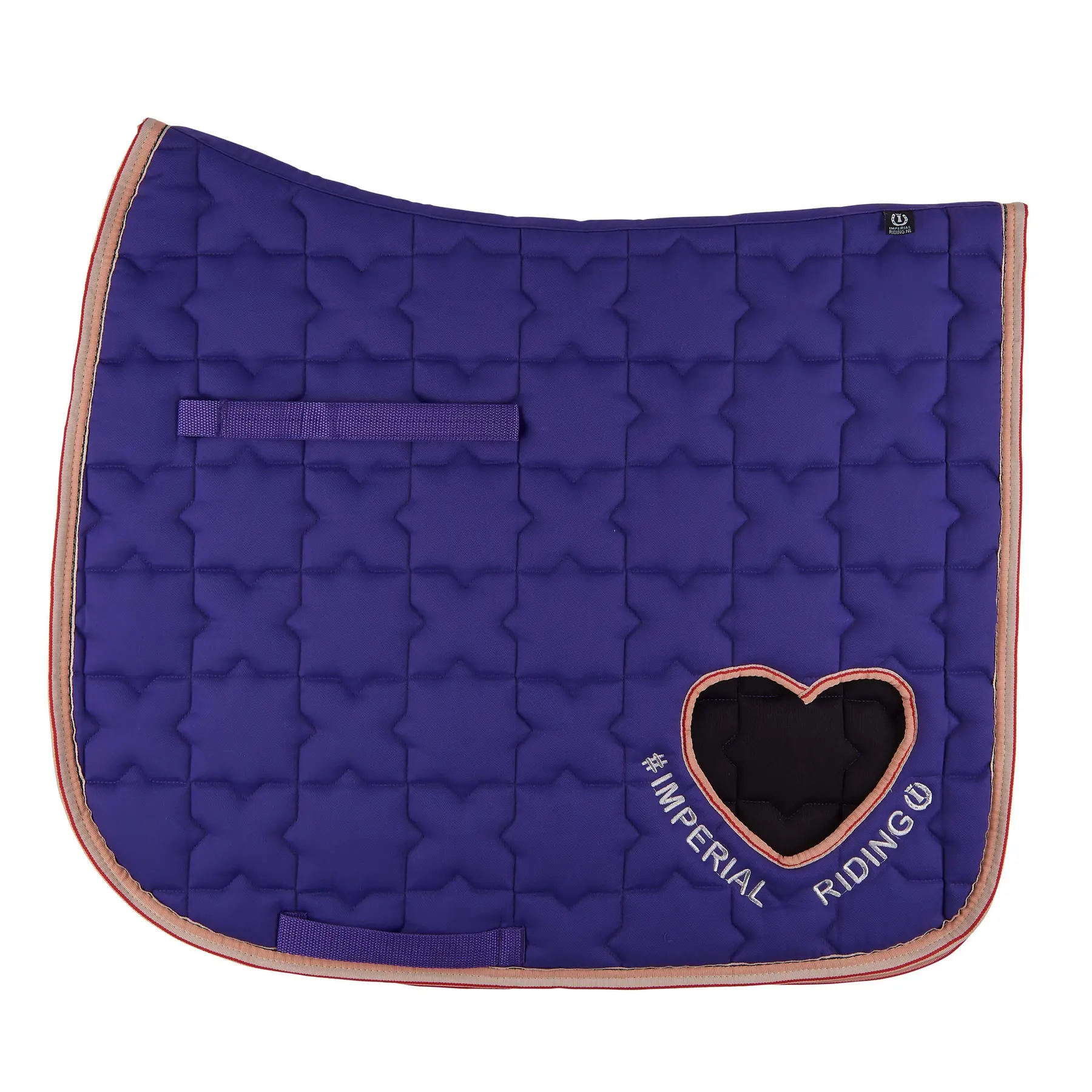 Imperial Riding Bleu Dressage Saddle Pad For Horses Symbol