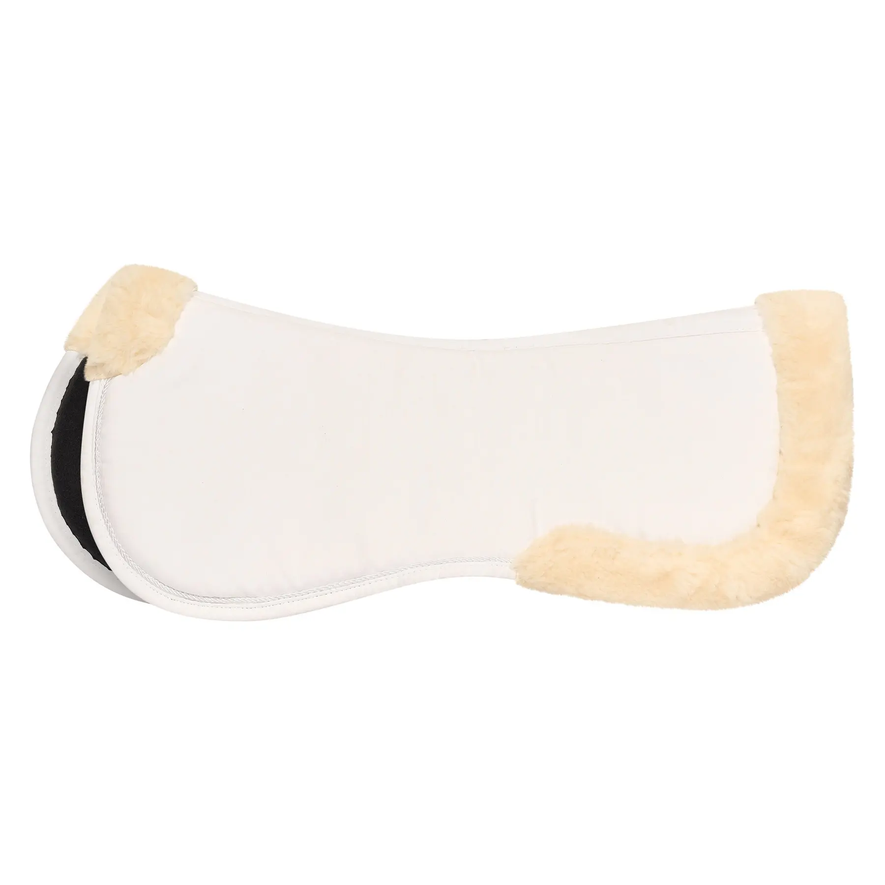 Imperial Riding Blanc Saddle Pad Suede Fur