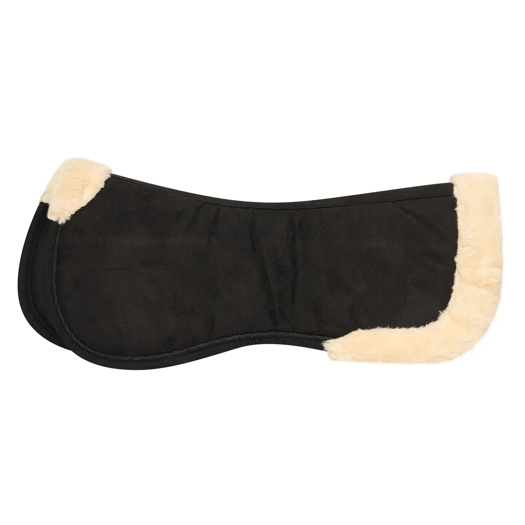 Imperial Riding Noir Saddle Pad Suede Fur