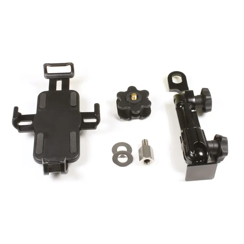 Verstelbare Motor Smartphone Houder Op Achteruitkijkspiegel Schroef Chaft-image