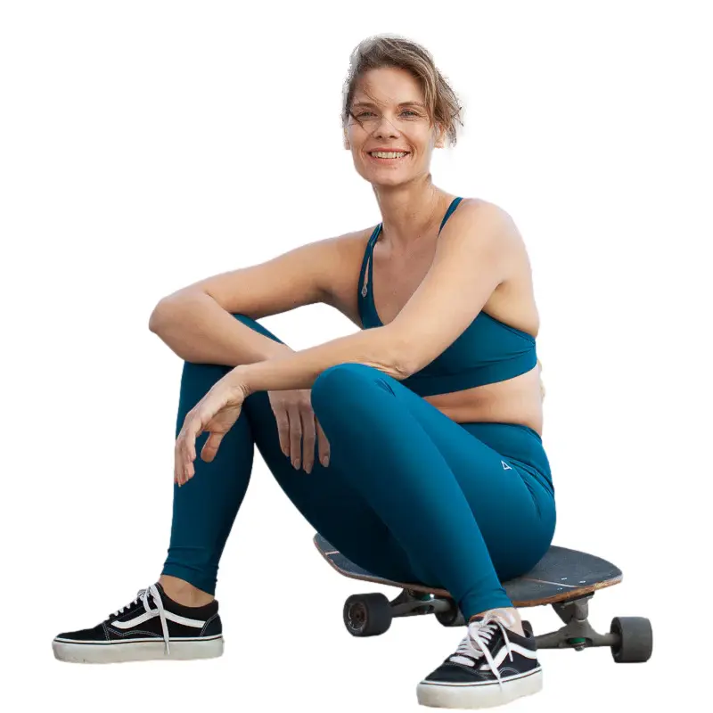 Leggings mit hoher Taille, Damen Inaska Chill Classic