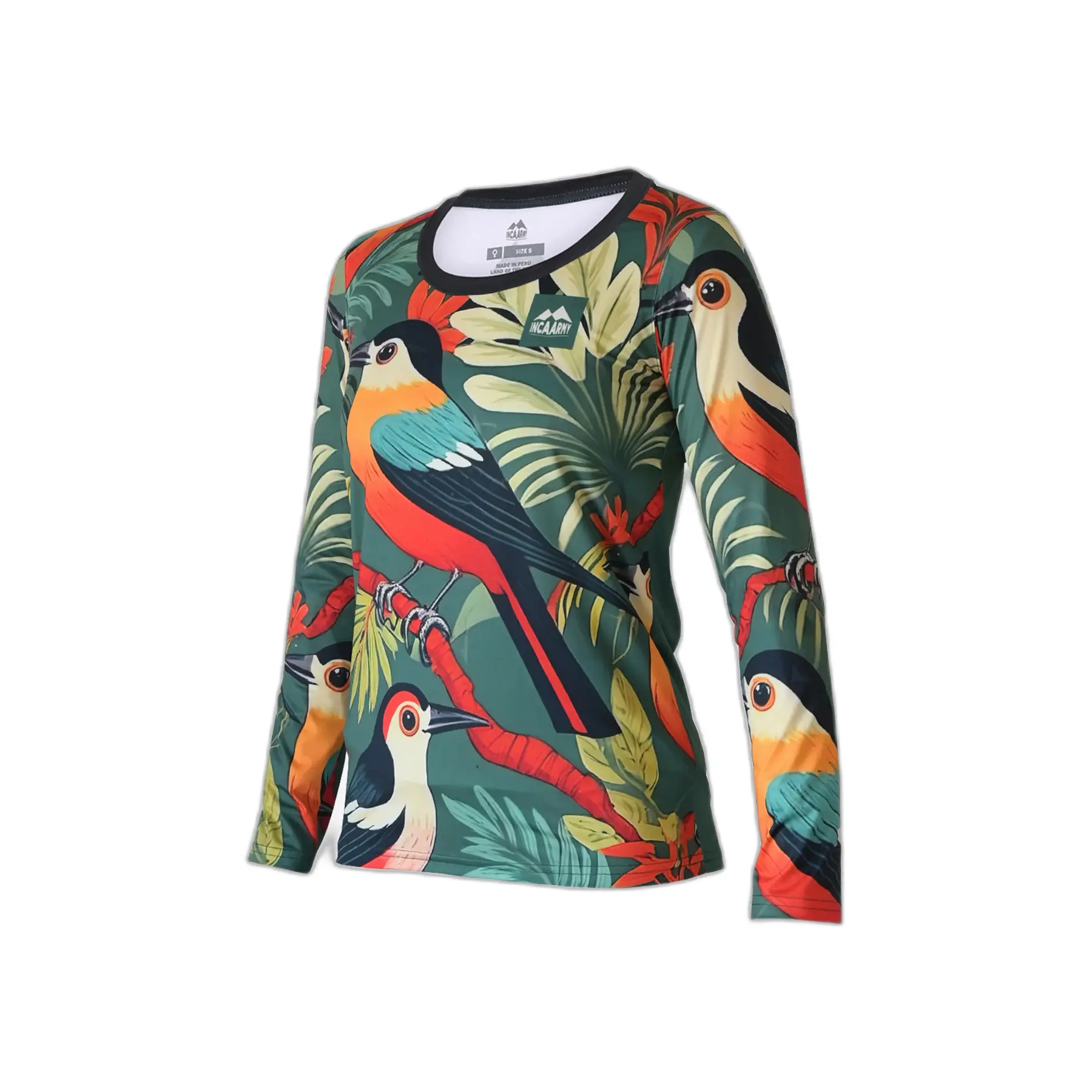 Image of Langarmtrikot für Damen Inca Army Torita Salvaje