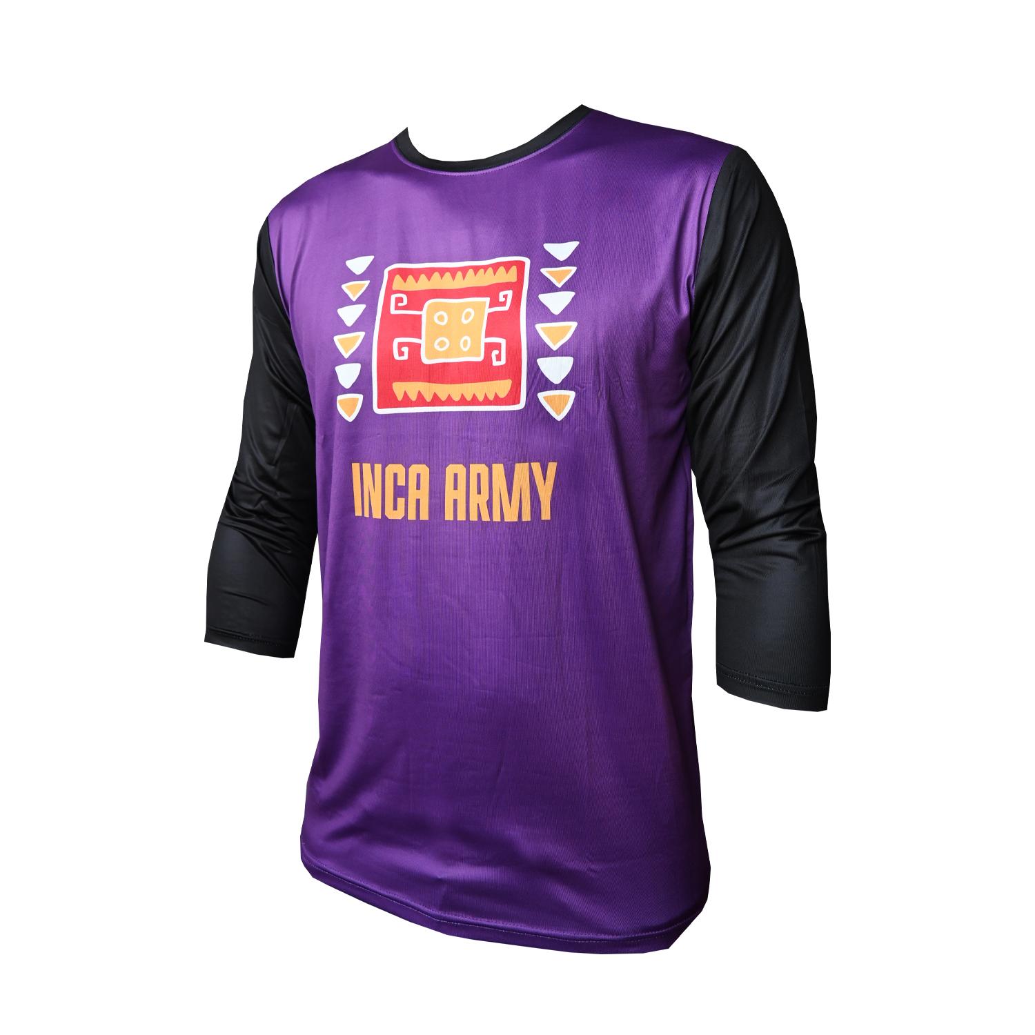 Velo Store - UK 3/4 sleeve jersey Inca Army Inca Stone | Extra 10% off with Subscription, Postage £16.79 to UK Fedex.