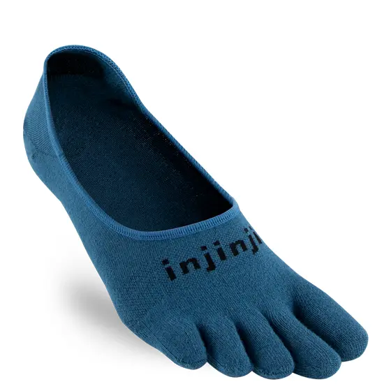 Injinji Unisex Bleu Football Socks Lightweight Hidden