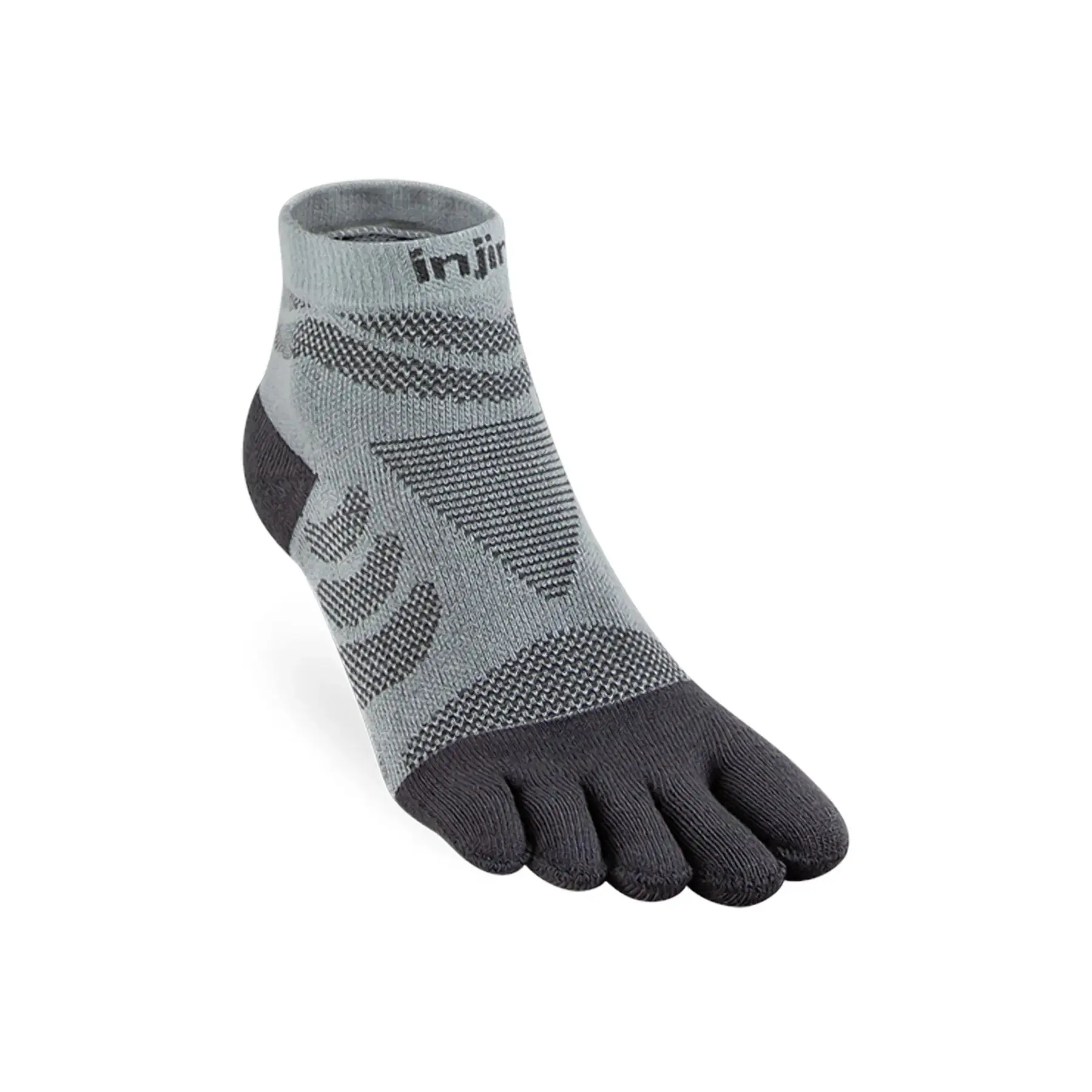 Injinji Women's Gris Trail Socks Mini-Crew
