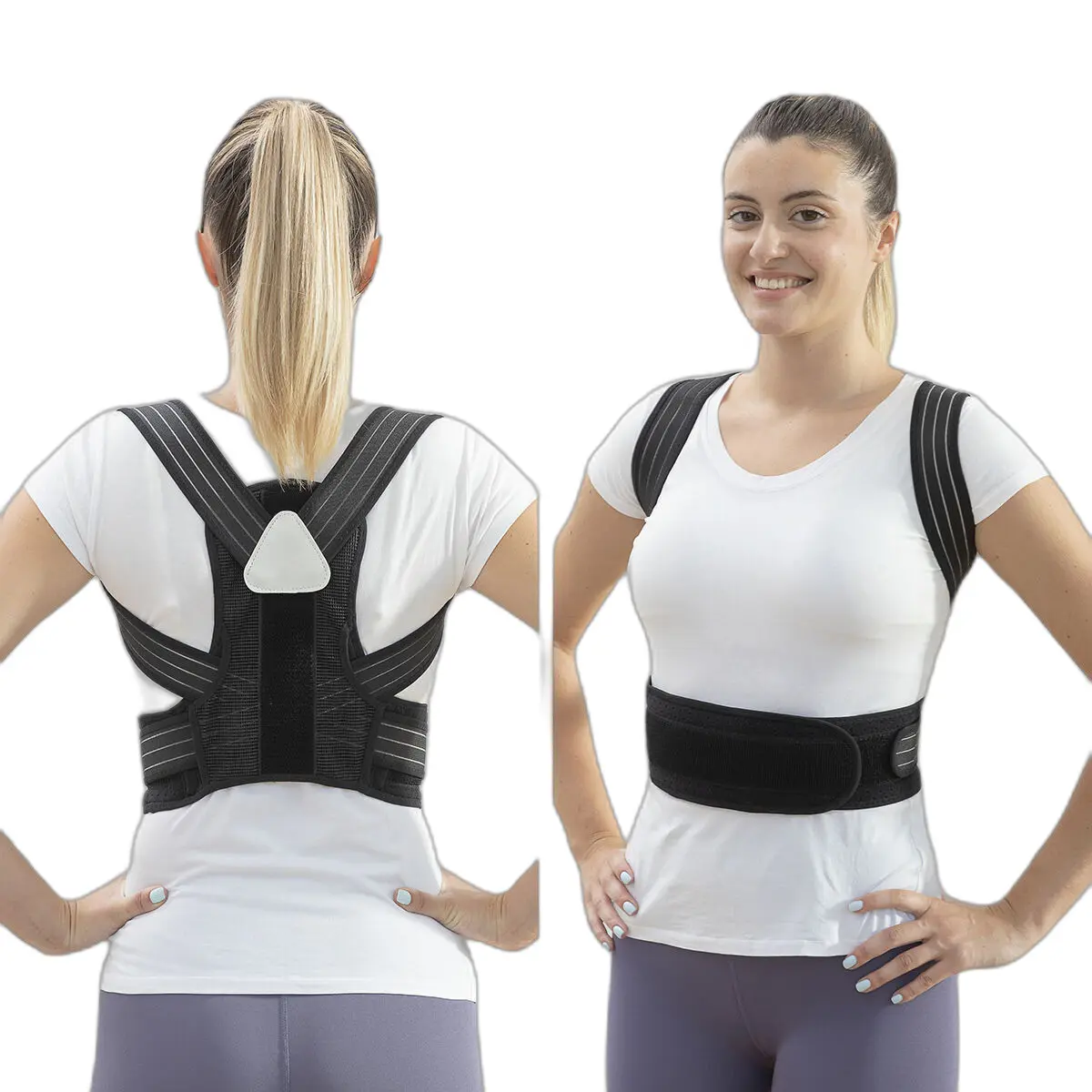 Innovagoods Unisex Noir Adjustable Back Corrector Pro Ticalbak