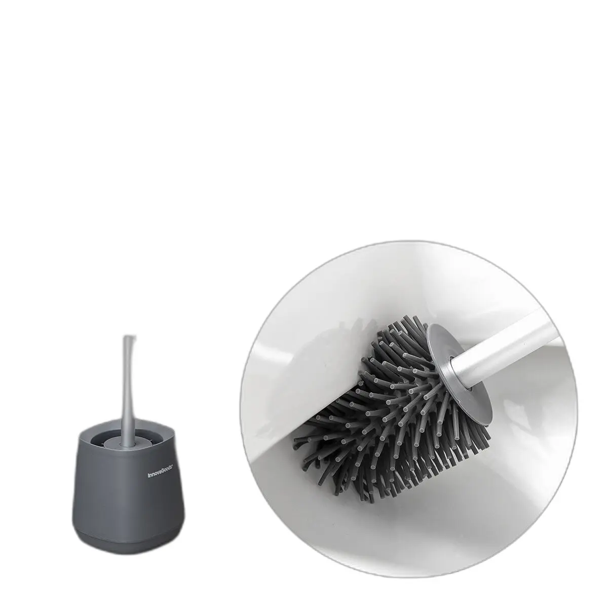 8435527817961 - Innovagoods - escobilla de goma para el inodoro kleanu V0103258