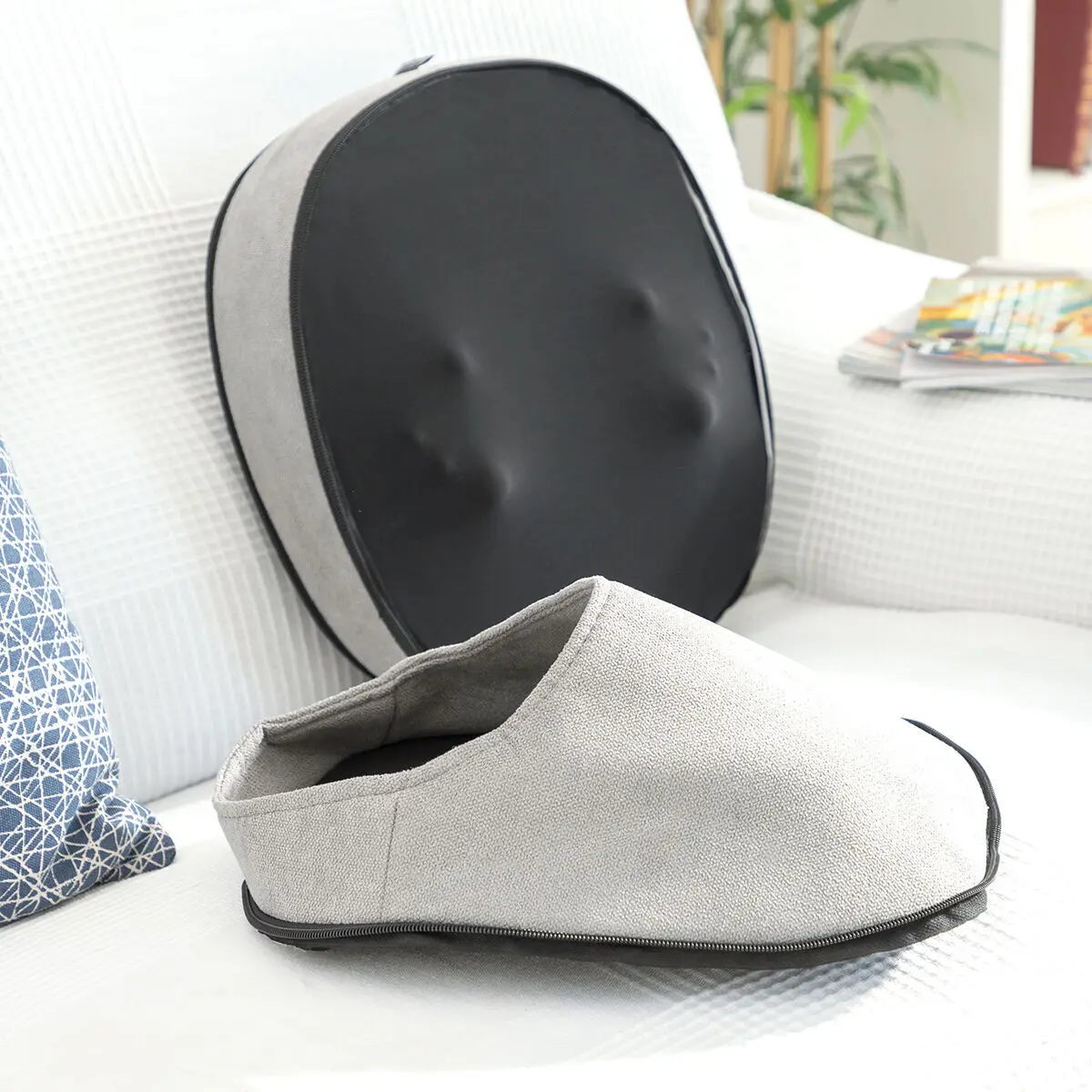 Massaggiatore shiatsu termico 2 in 1 InnovaGoods Futsa