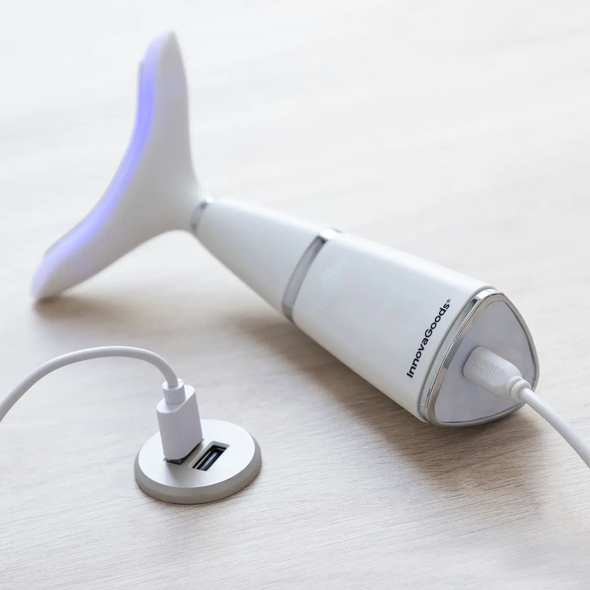 8435527819293 - Nicht Zutreffend - Kinnverkleinerer mit Phototherapie Thermotherapie und Vibration Kinred InnovaGoods