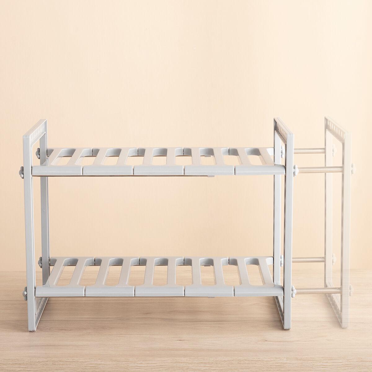 8435527824631 - Estantería Extensible Para Fregadero Shibblek 2 Estantes V0103677 Innovagoods